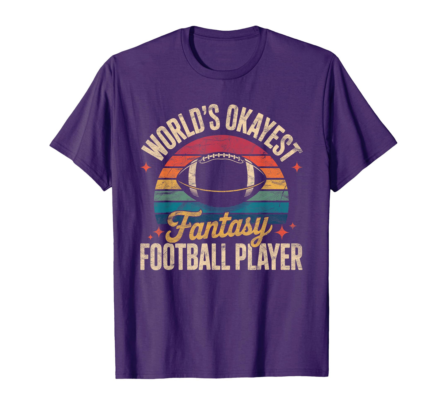 World's Okayest Fantasy Football Player Legend Draft T-Shirt