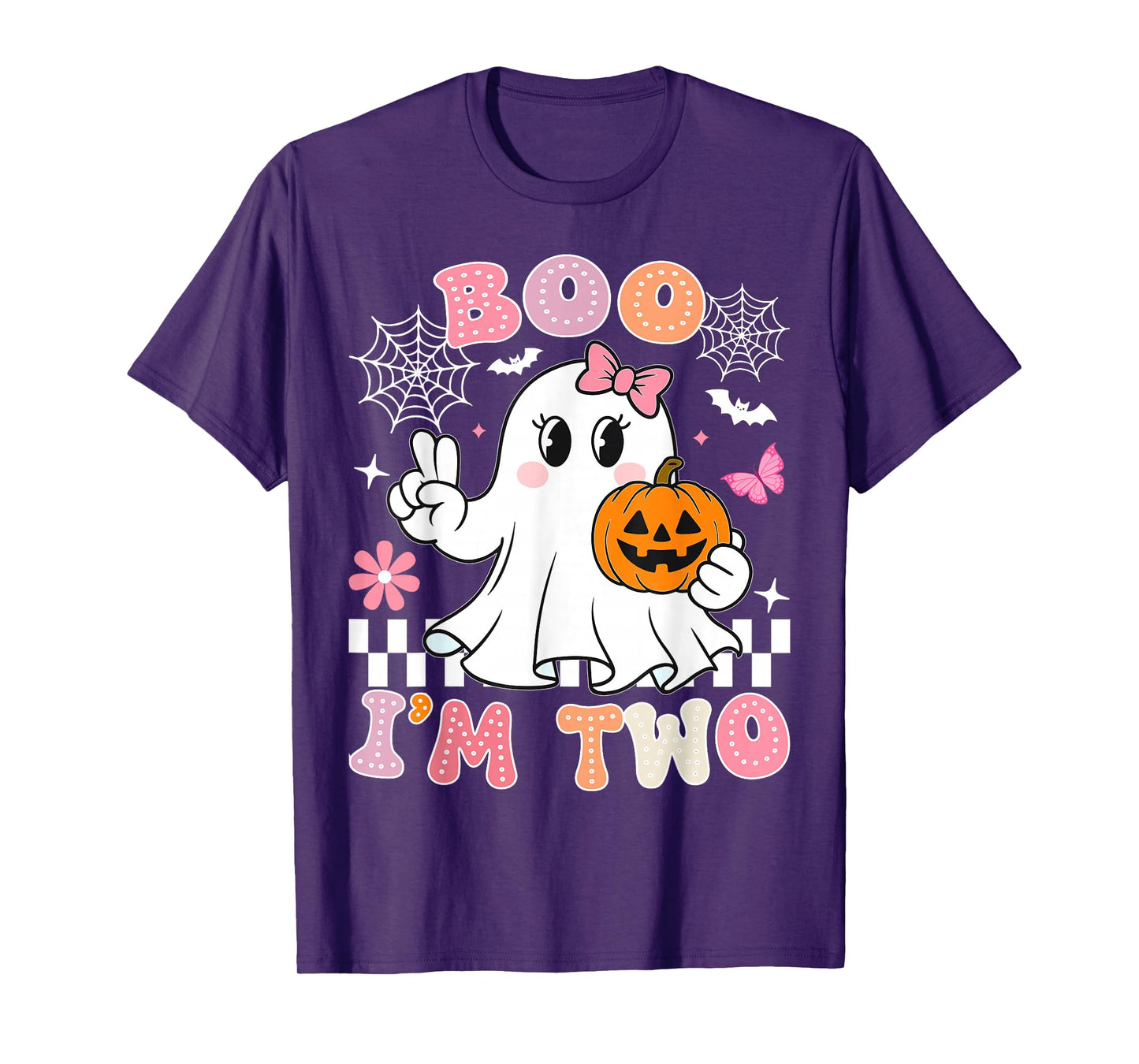 Halloween Birthday Boo im Two Groovy Birthday Outfit T-Shirt