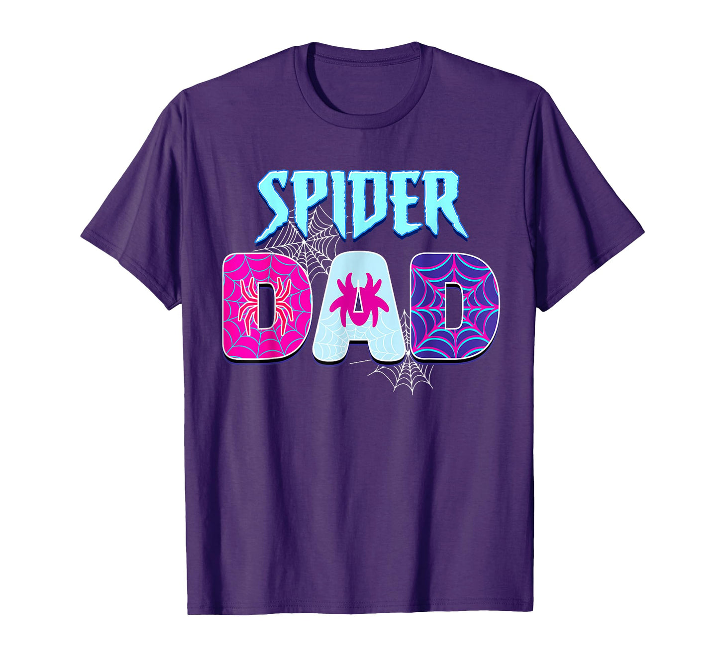 Parents Mom Spider Dad Mothers Day Matching Family Birthday T-Shirt