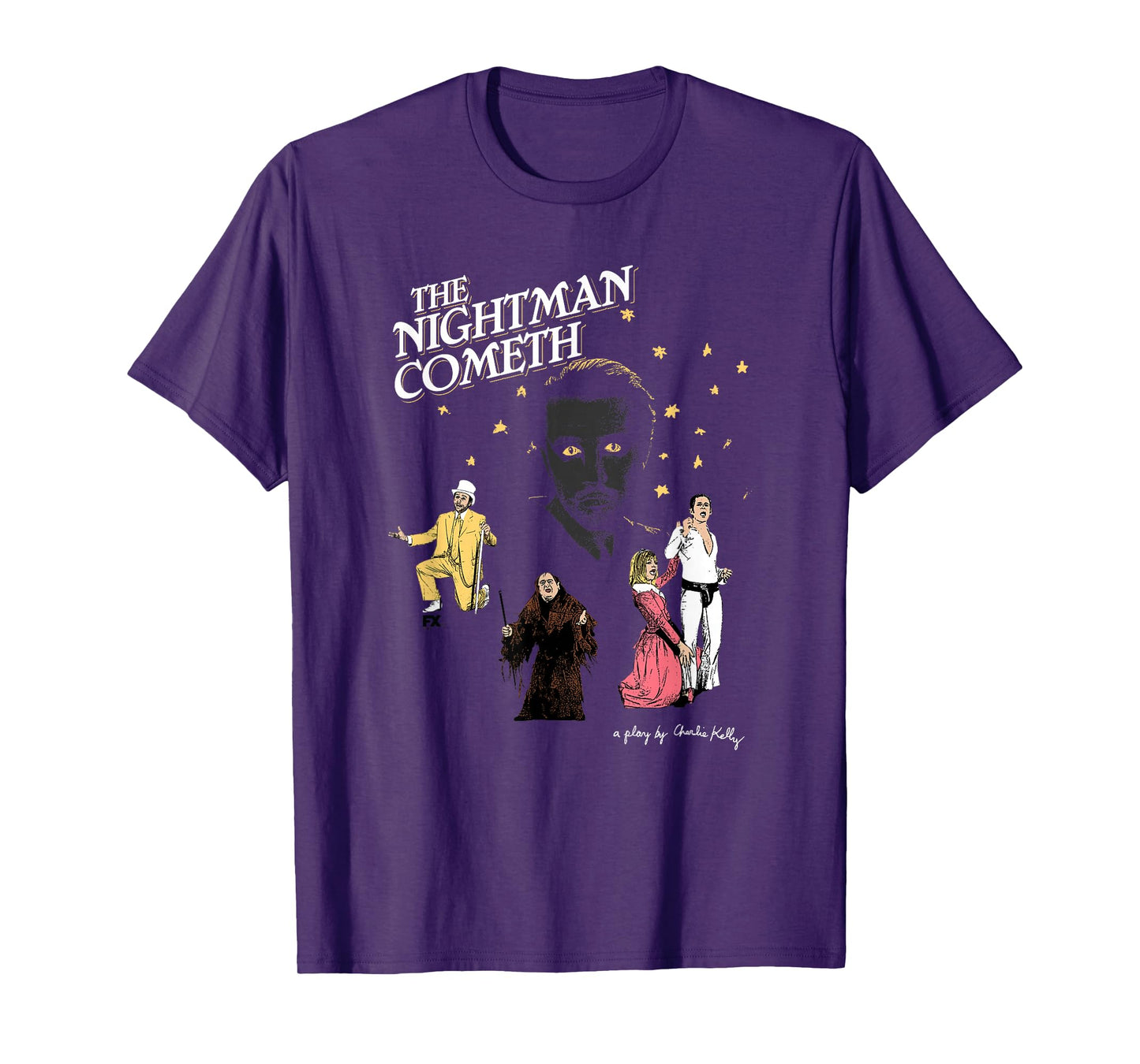 It's Always Sunny in Philadelphia The Nightman Cometh Play T-Shirt