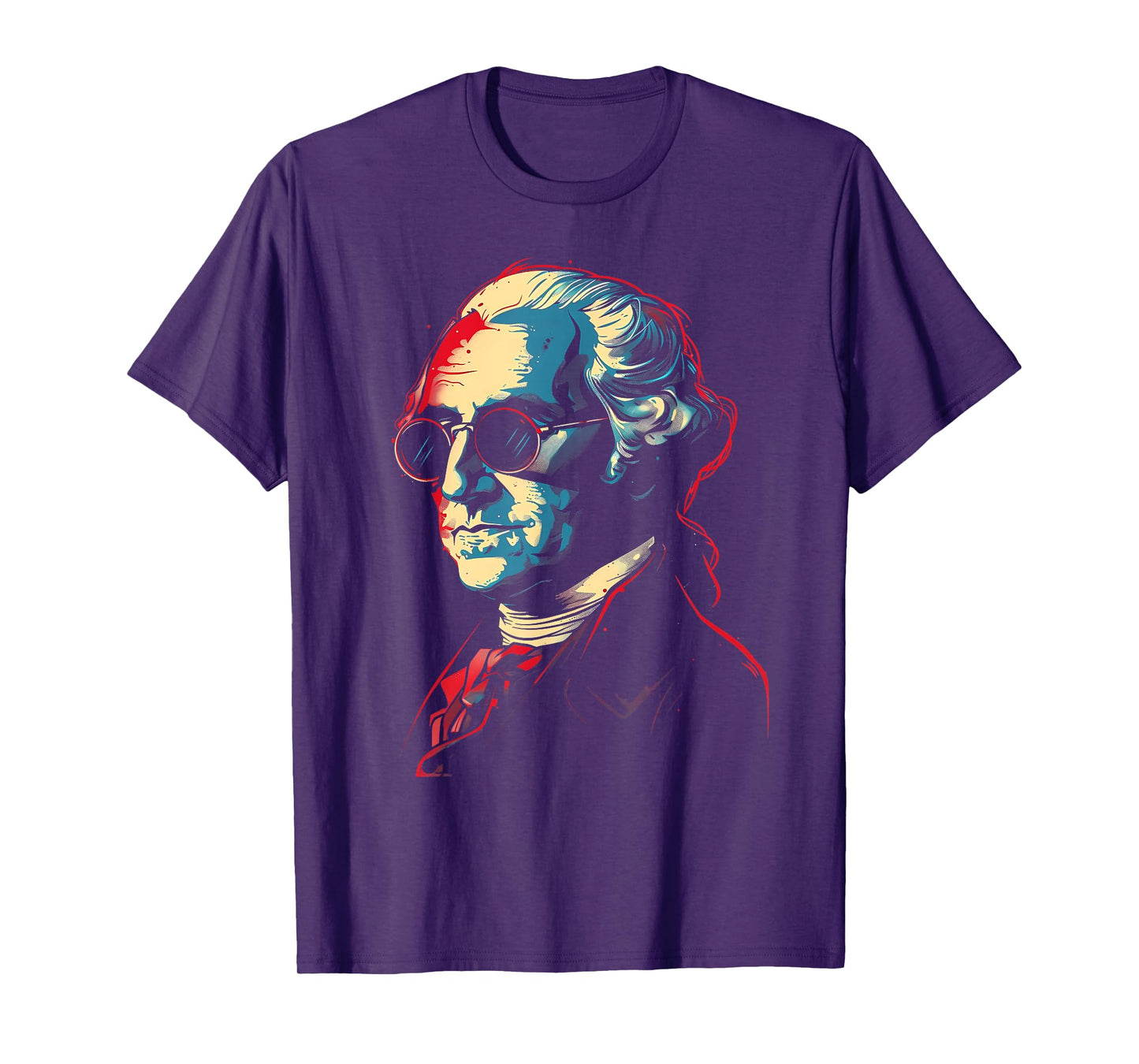 Retro Vintage George Washington - US 4th Of July T-Shirt