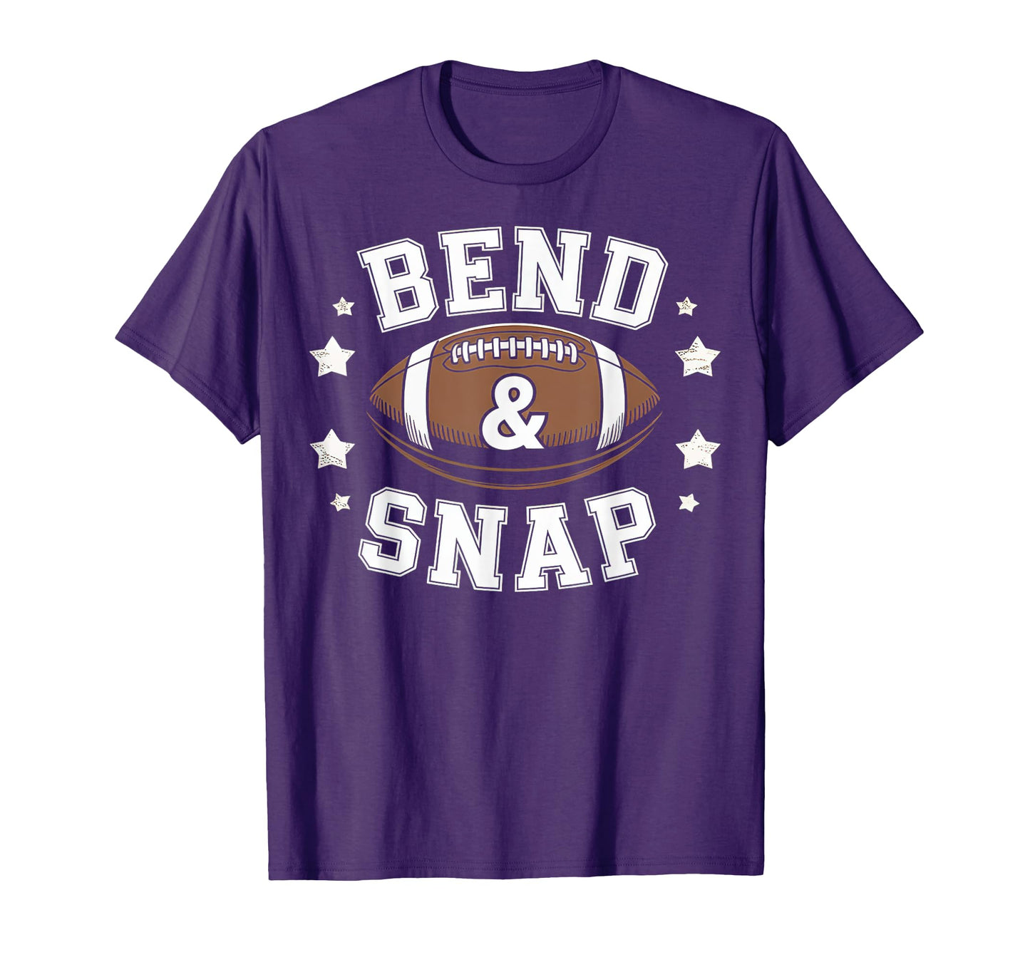 Cute Bend and Snap Football T-Shirt
