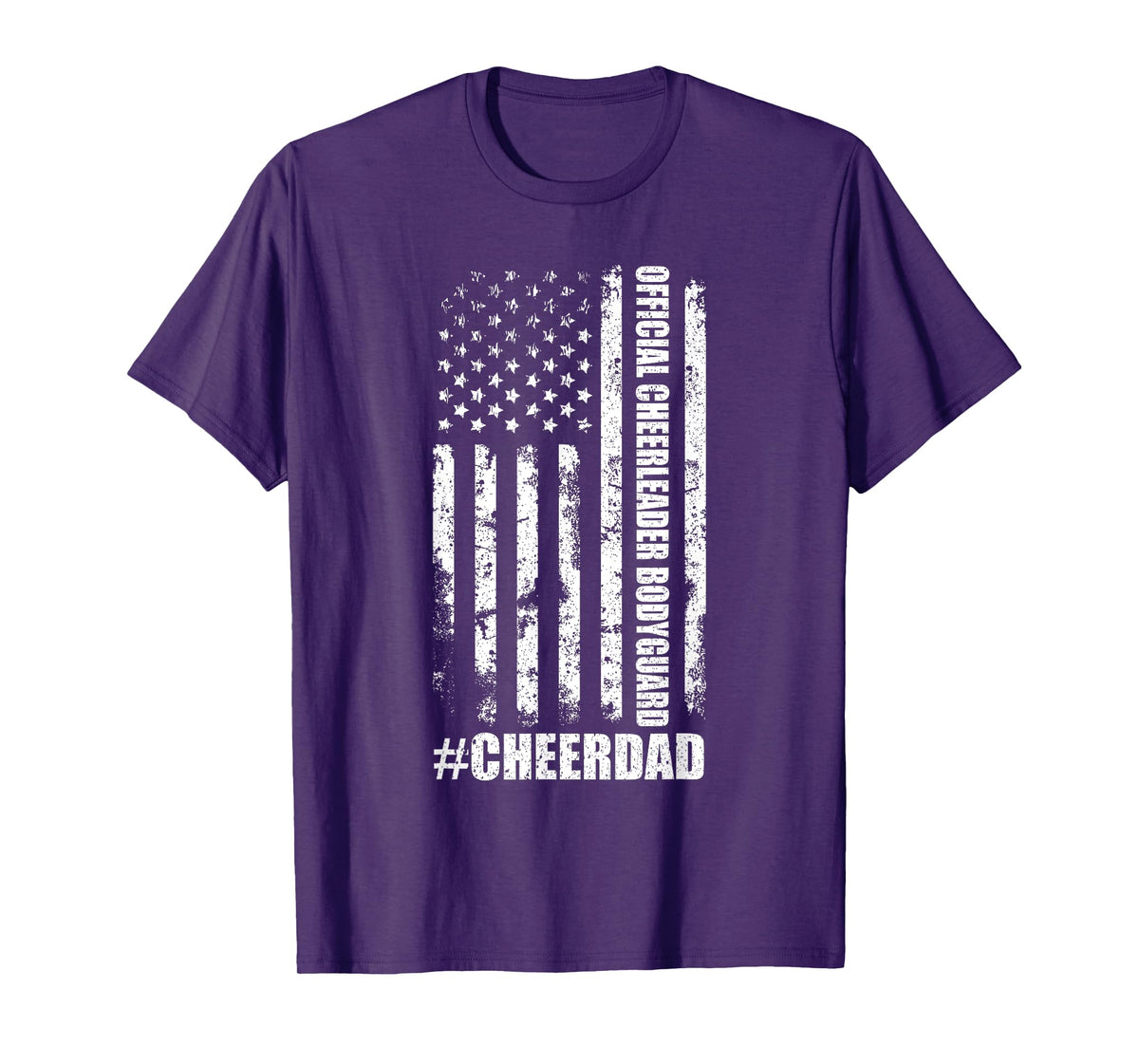 Cheer Dad Bodyguard Family Father Cheerleader Squad T-Shirt