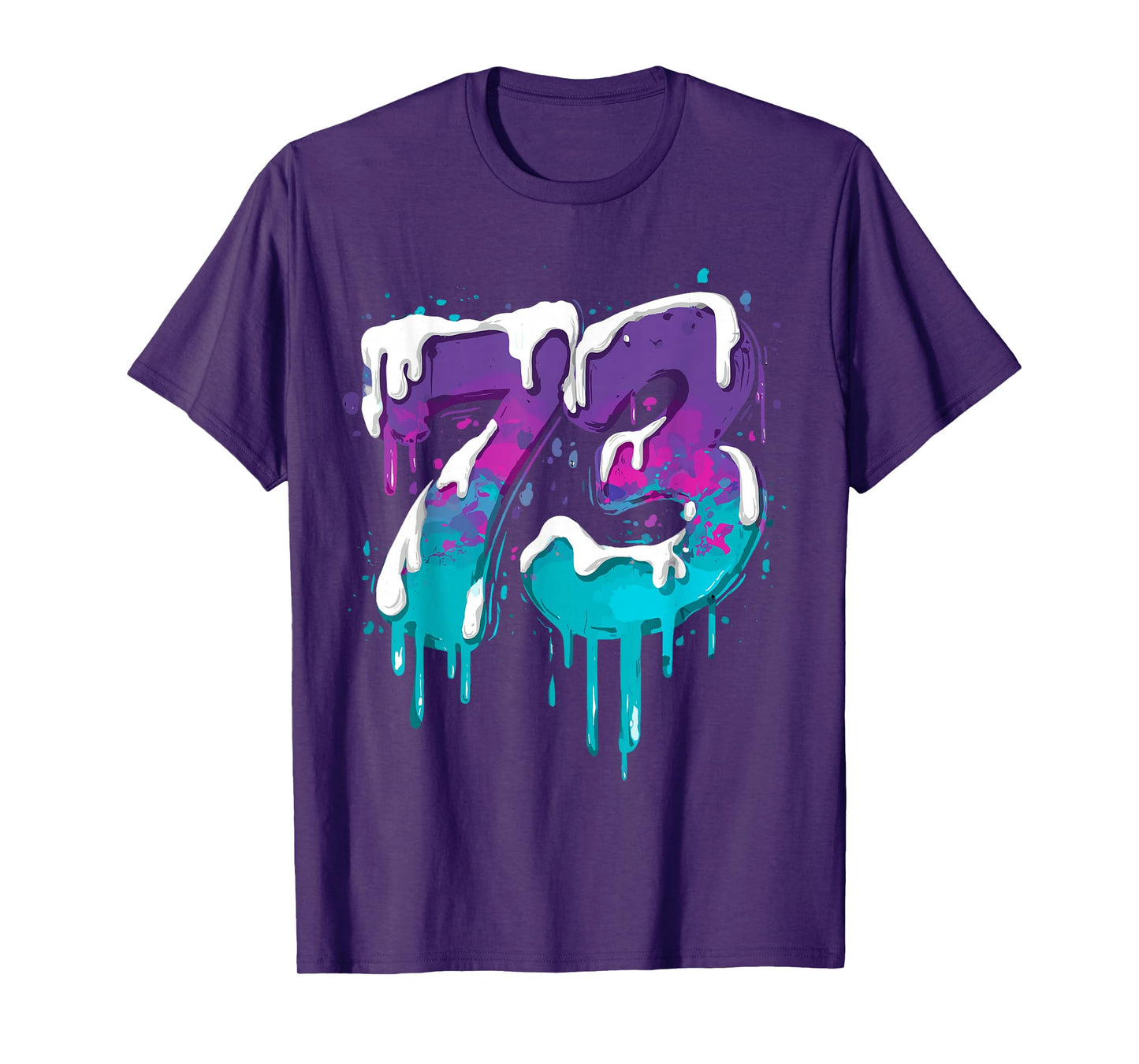 Vintage Baseball 73 Number T-Shirt