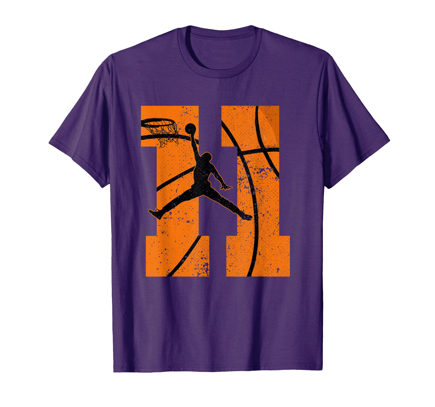 11th Birthday Basketball Party 11 yr Eleven Years Old 11yr T-Shirt
