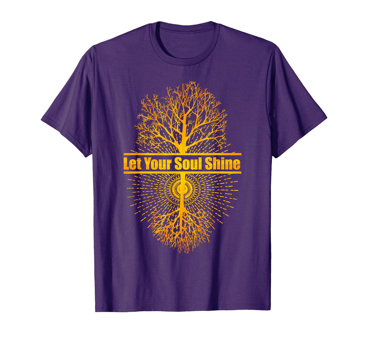 Let Your Soul Shine Tree of Life T-Shirt
