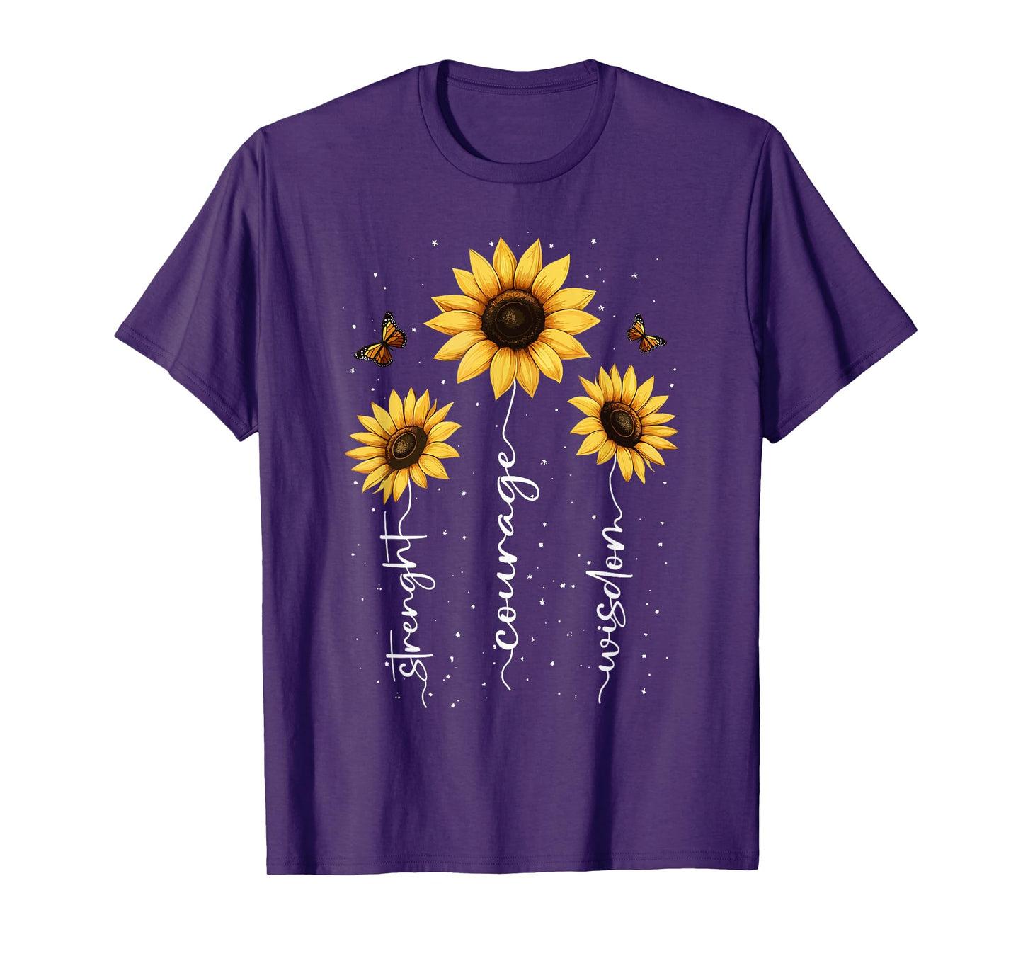 Inspirational Daisy Floral Cute Daisies Flower Nature Lover T-Shirt