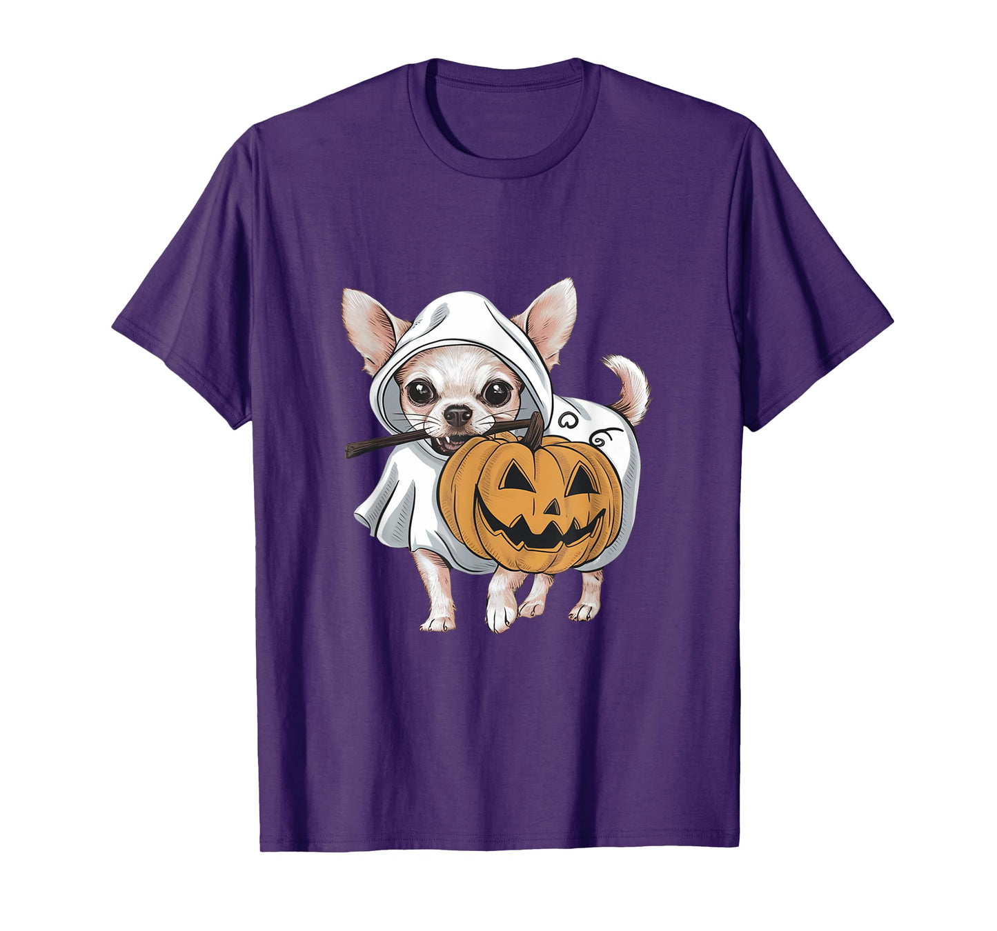 Chihuahua Ghost Dog Halloween T-Shirt