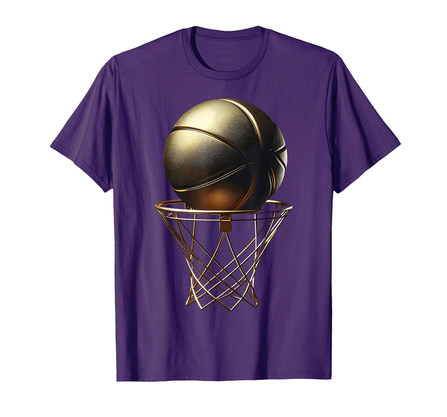 Basketball Player Trophy Game Coach Sports Lover T-Shirt