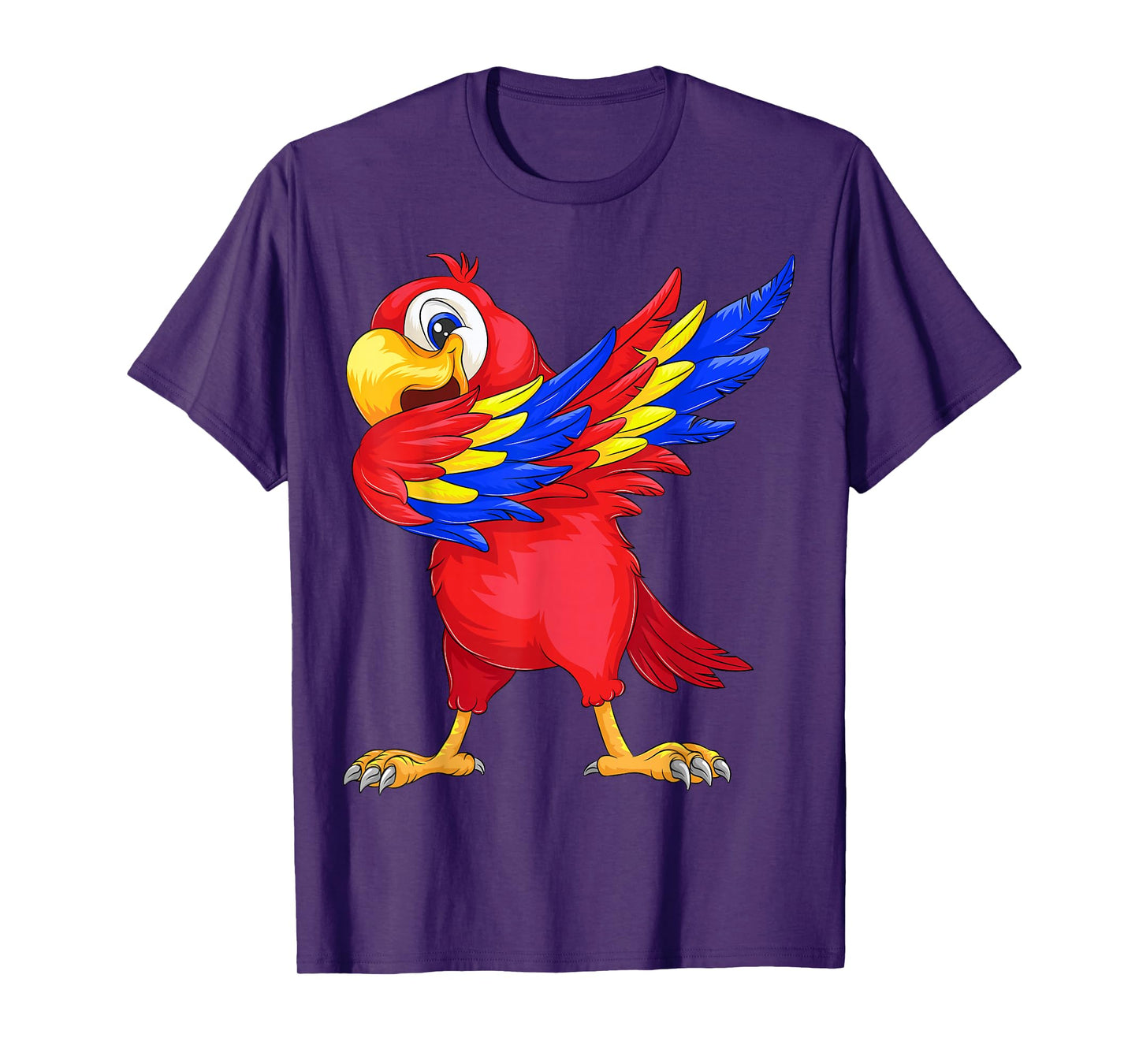 Cool Parrot Art for Women Girls Men Tropical Parrot Lover T-Shirt