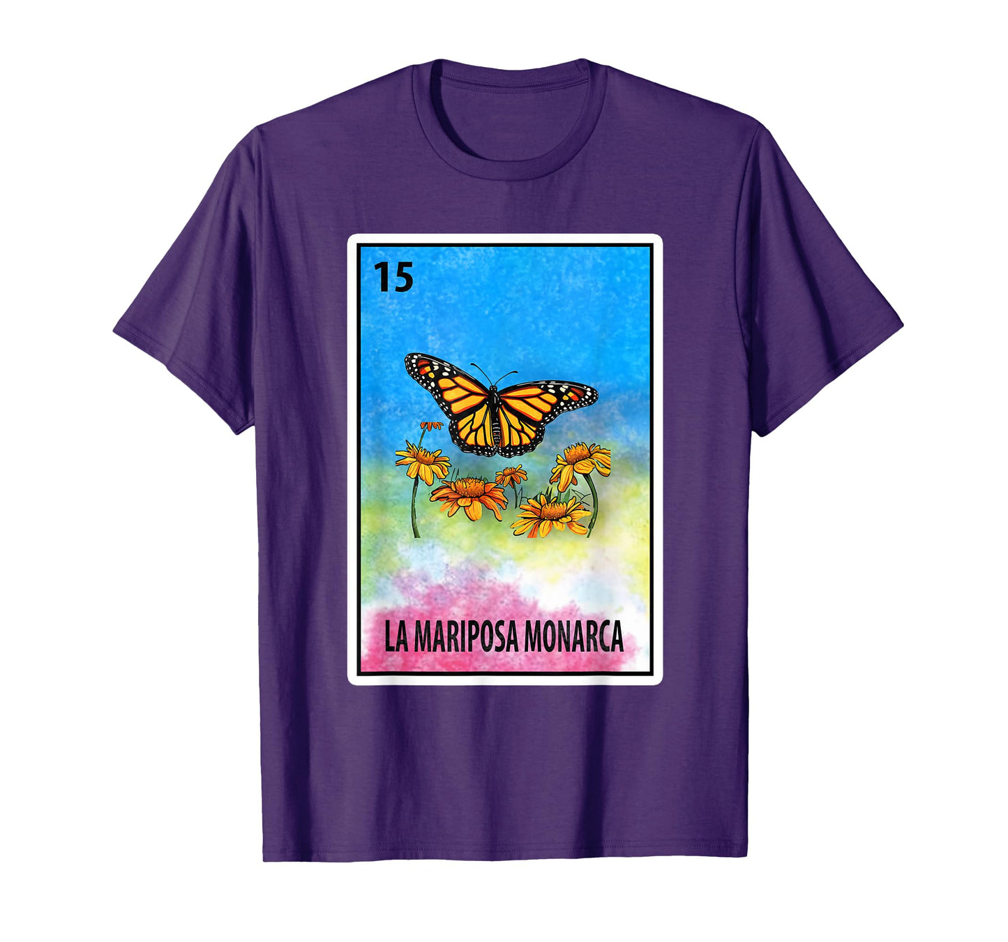 Mexican Bingo La Mariposa Monarca T-Shirt
