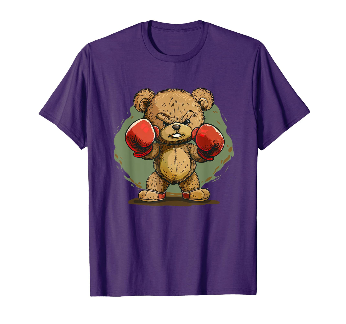Cool Teddy bear with boxing gloves outfit T-Shirt