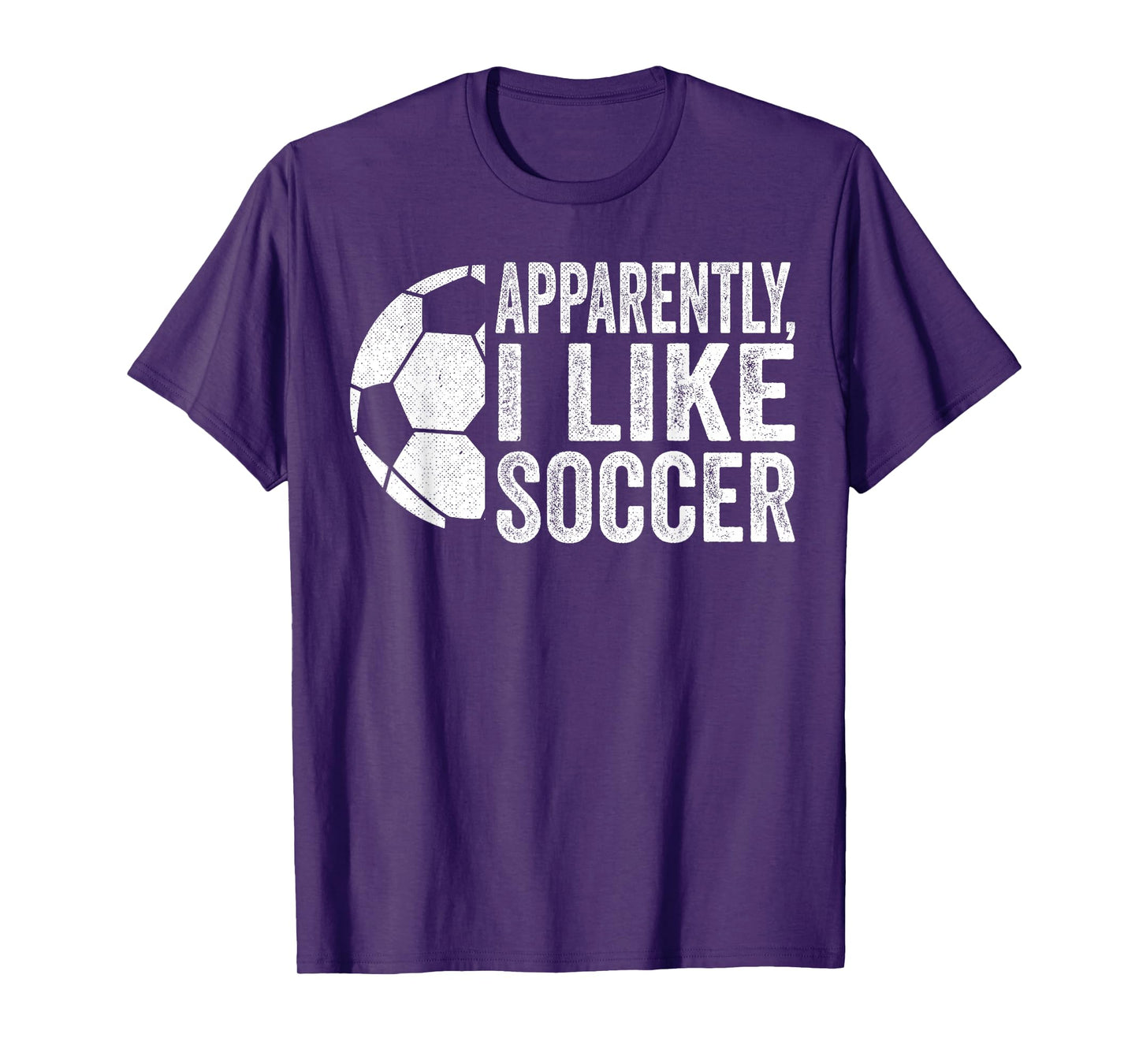 Apparently I Like Soccer Funny Soccer Game Day T-Shirt