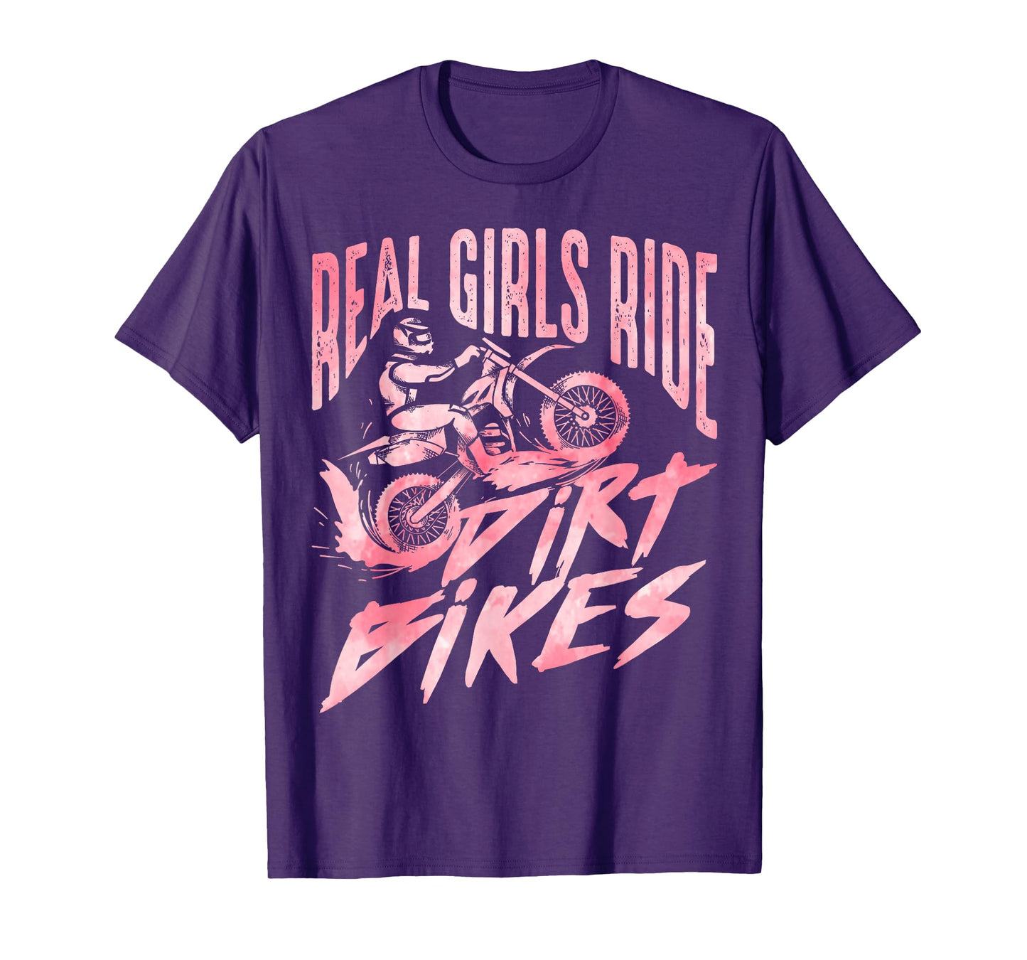 Cool Dirt Bike Art For Women Girls Motocross Racing Dirtbike T-Shirt