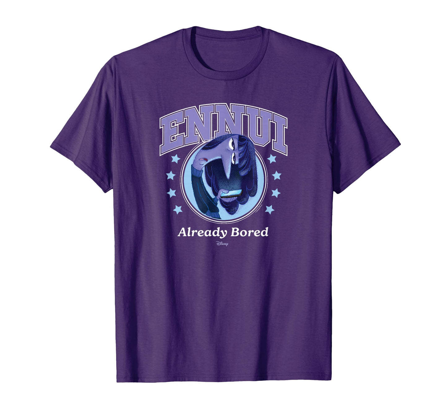 Inside Out 2 - Ennui Already Bored Emotion Character T-Shirt