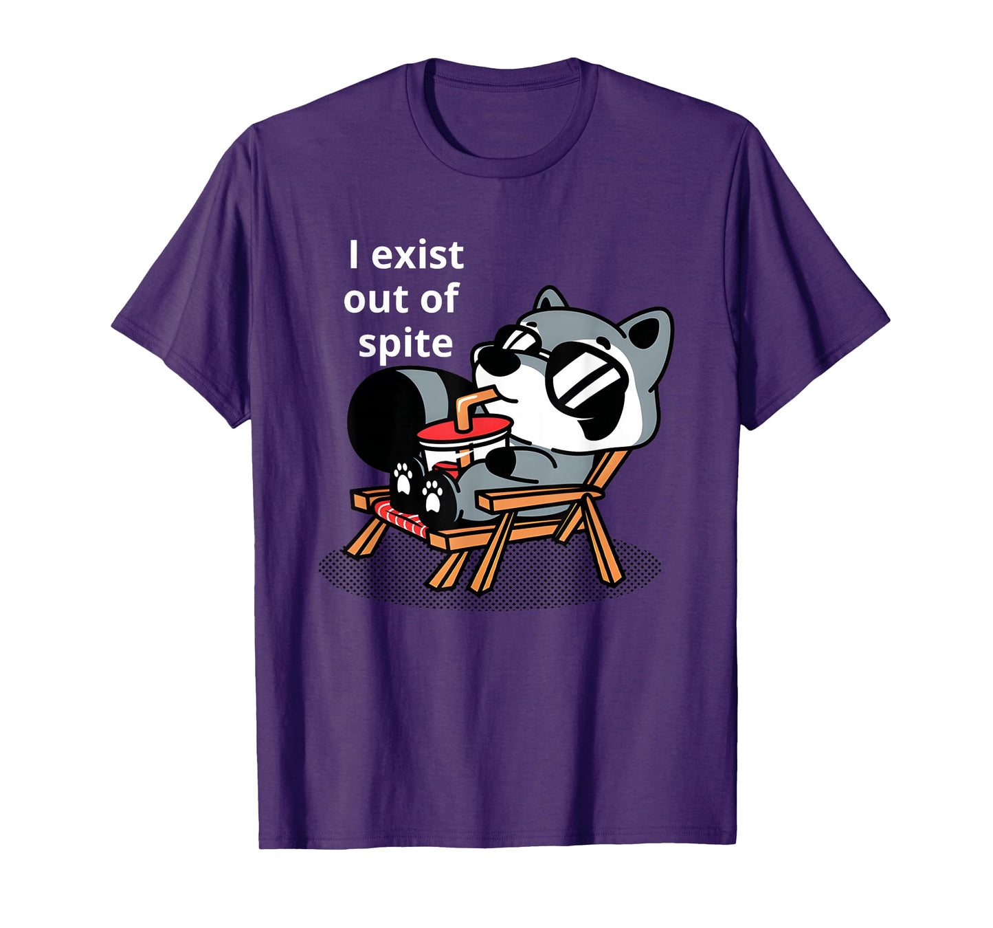 I Exit Out Of Spite Funny For Men Women T-Shirt