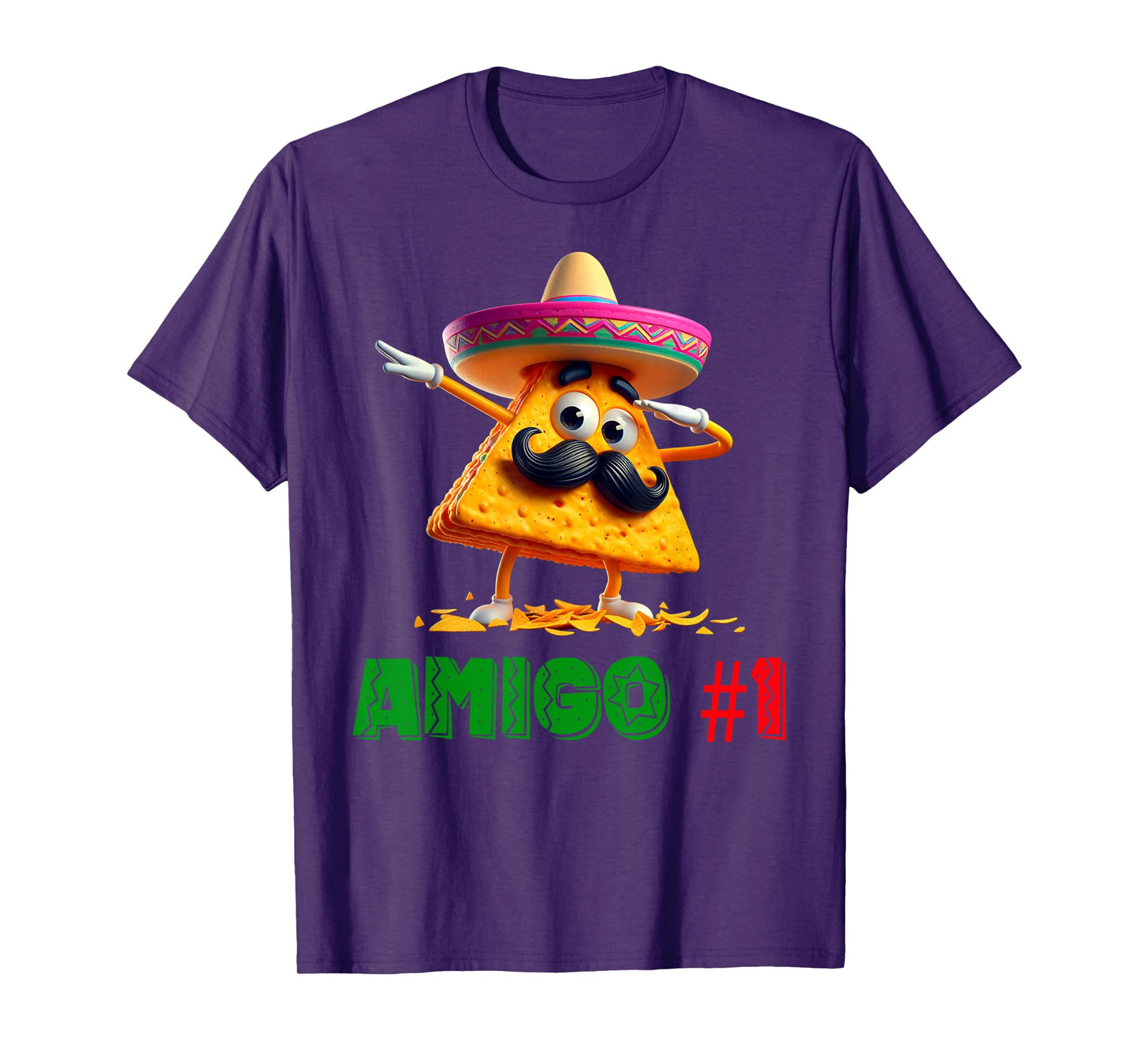 The 3 Three Amigos Cinco De Mayo Amigo #1 Group Matching T-Shirt
