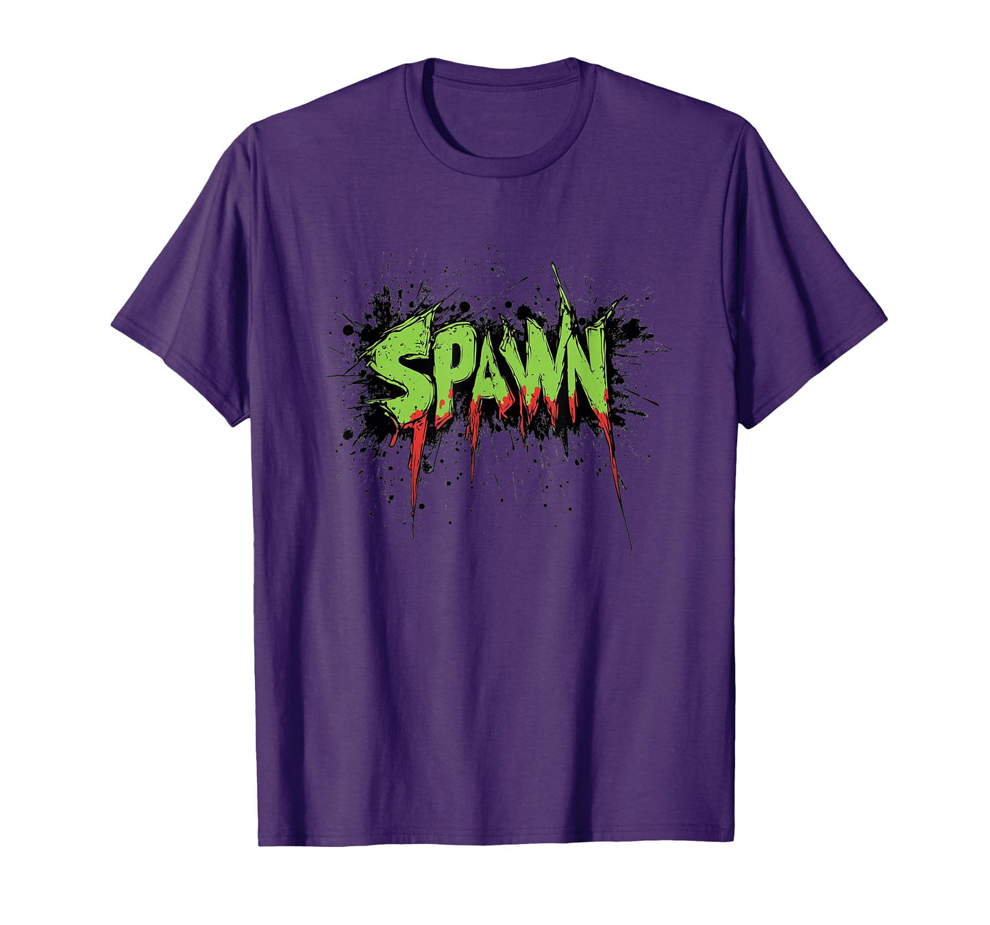 Funny Green Spawn Color Costume T-Shirt