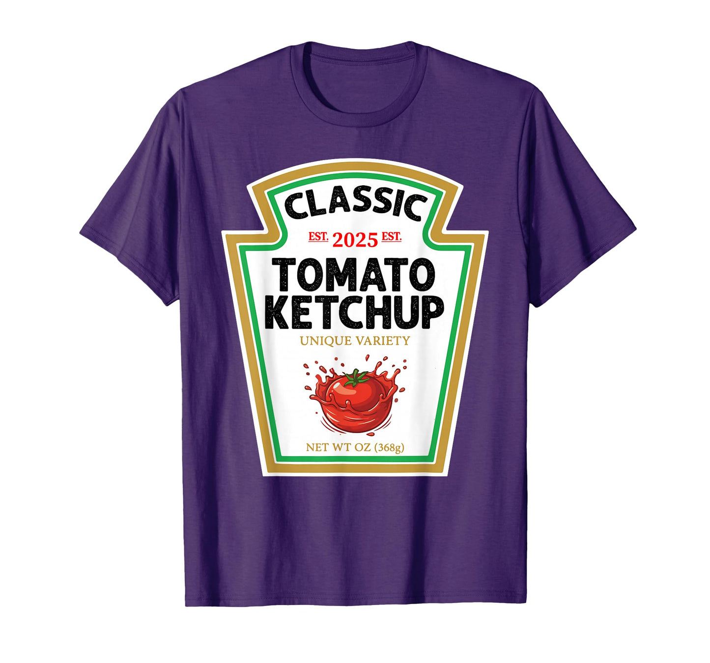 Red Ketchup DIY Halloween Costume Matching Group Ketchup T-Shirt