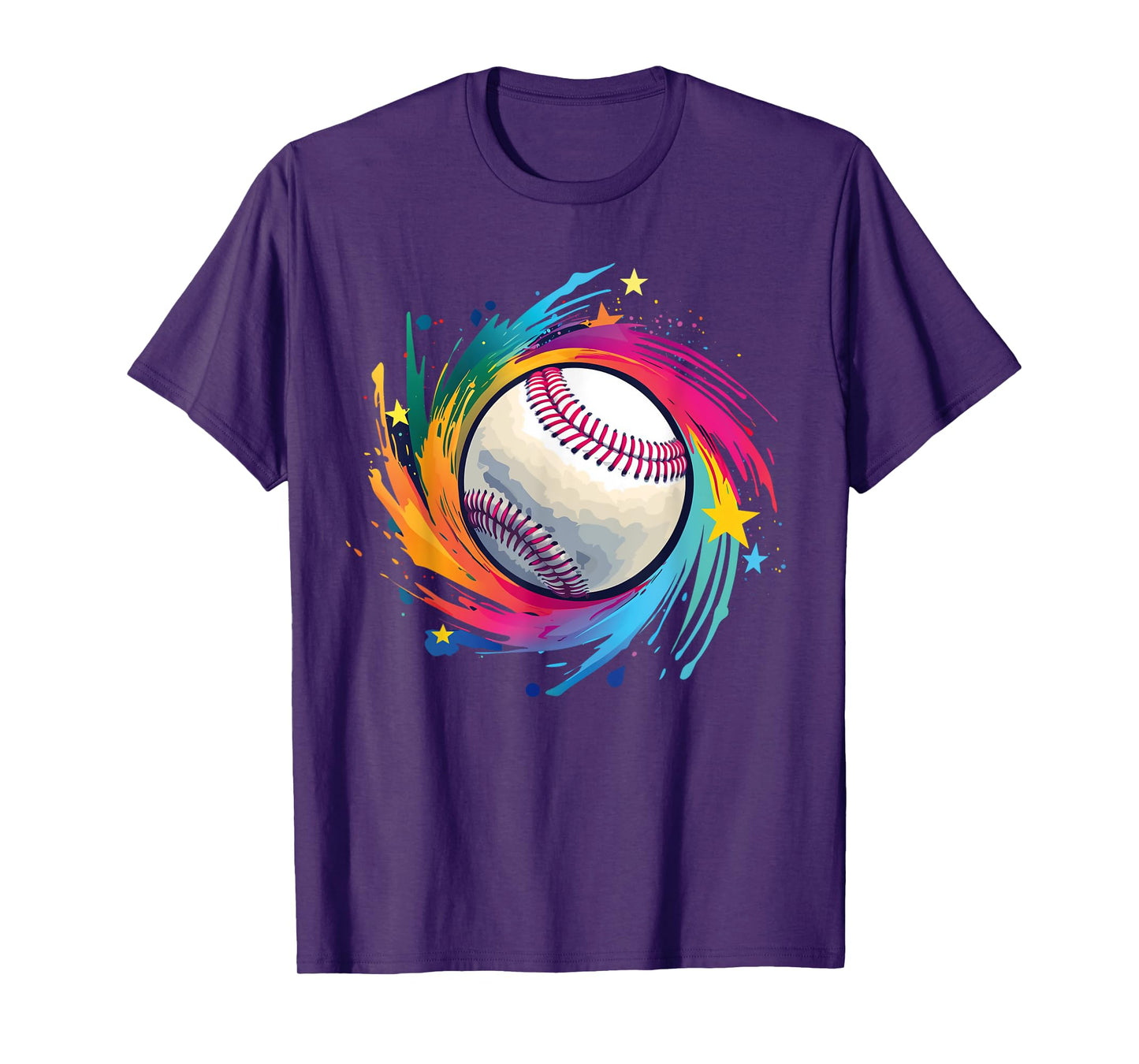 Baseball Player and Fan Graphic T-Shirt