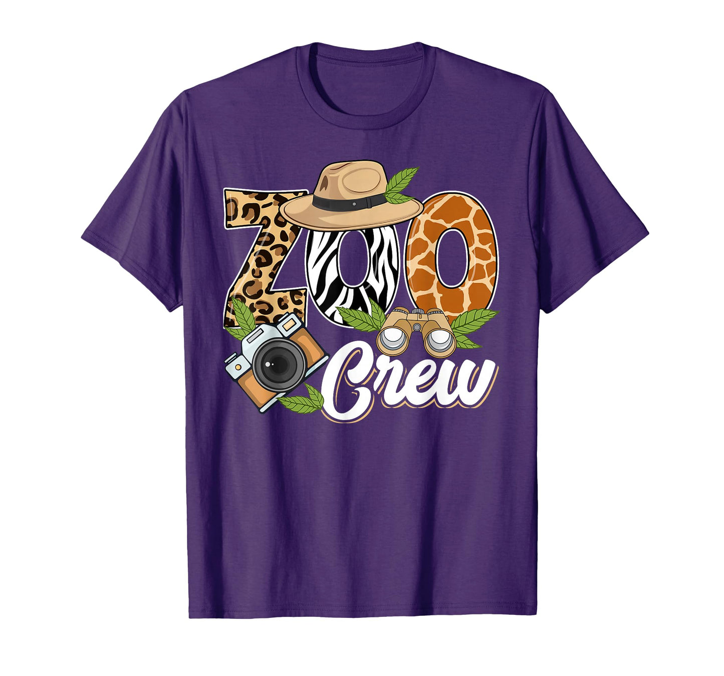 Zoo Crew Safari Animals Wildlife Animal Wild Field Trip T-Shirt