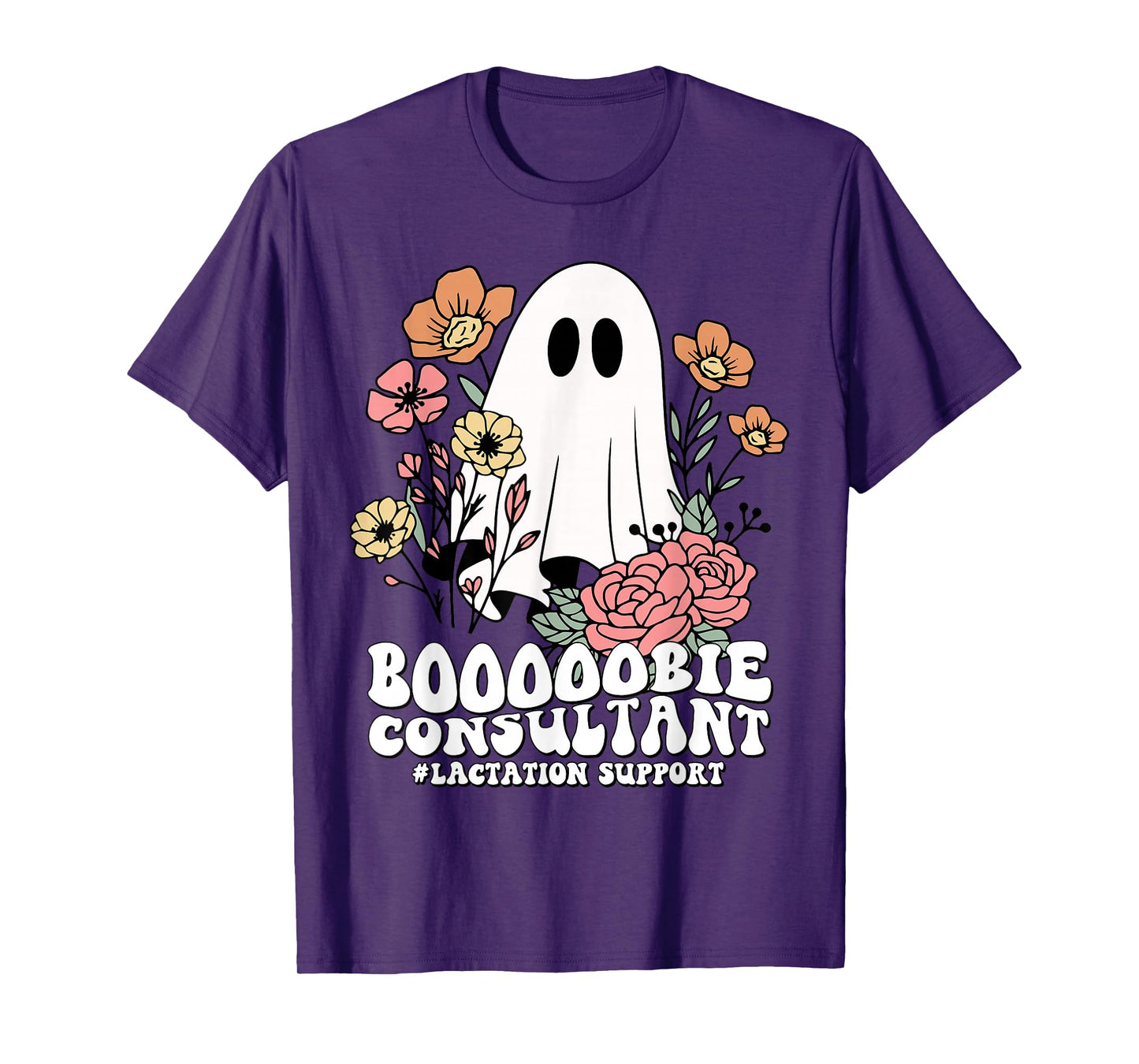 Halloween IBCLC Breastfeeding Lactation Consultant Doula T-Shirt