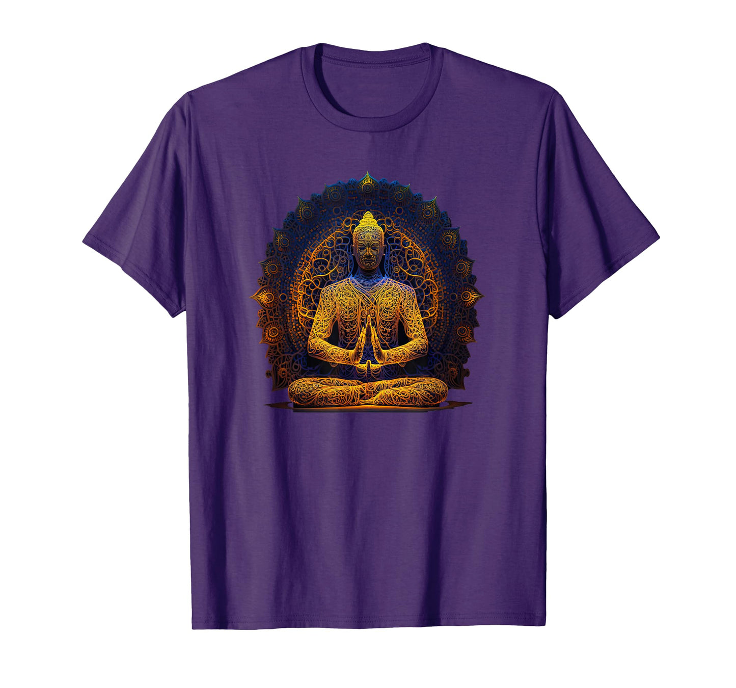 Buddha Statue Yoga Buddhist Zen Buddhism Meditation. T-Shirt