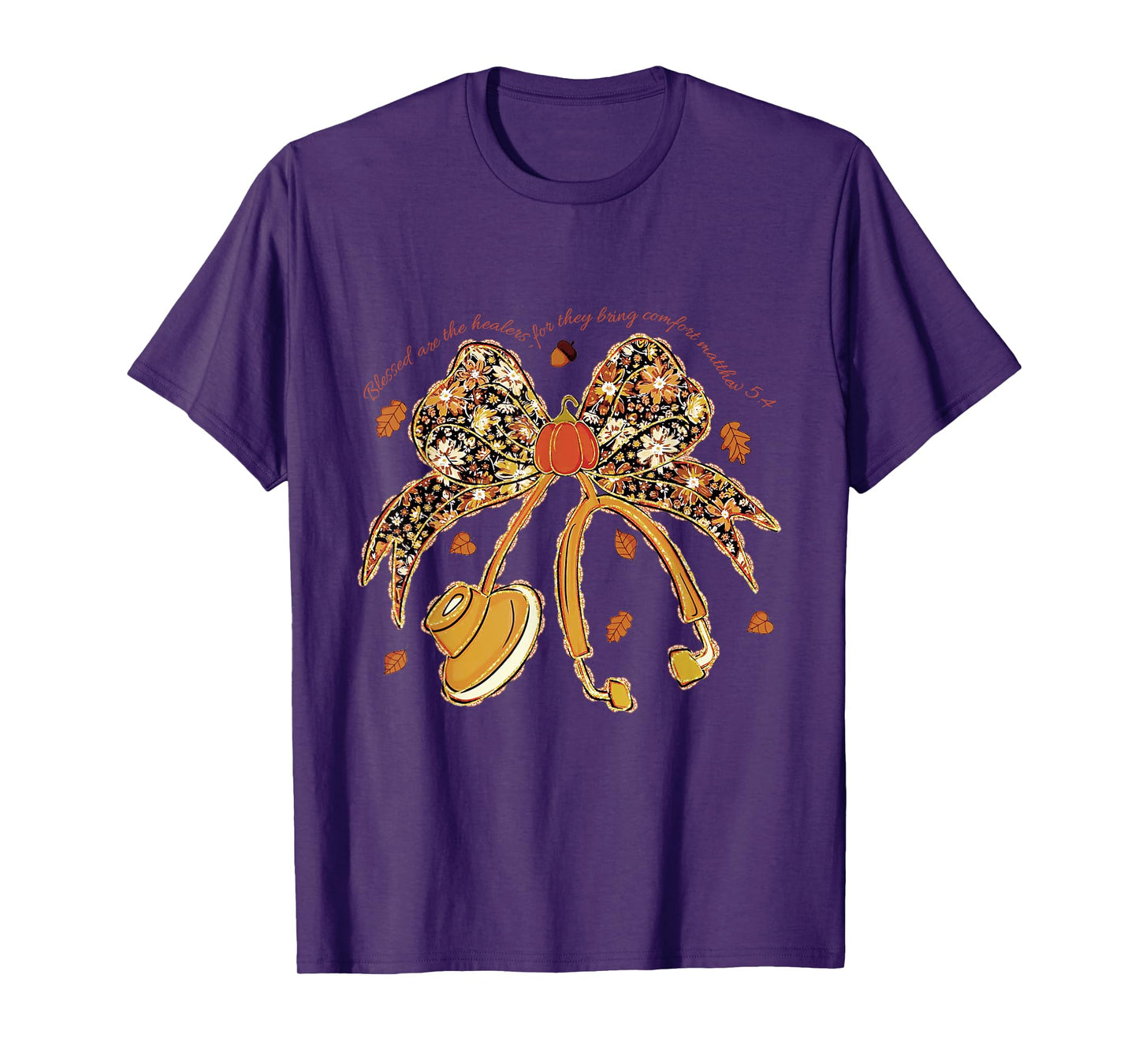Christian Nurse Halloween Stethoscope Nursing Faith-Based T-Shirt