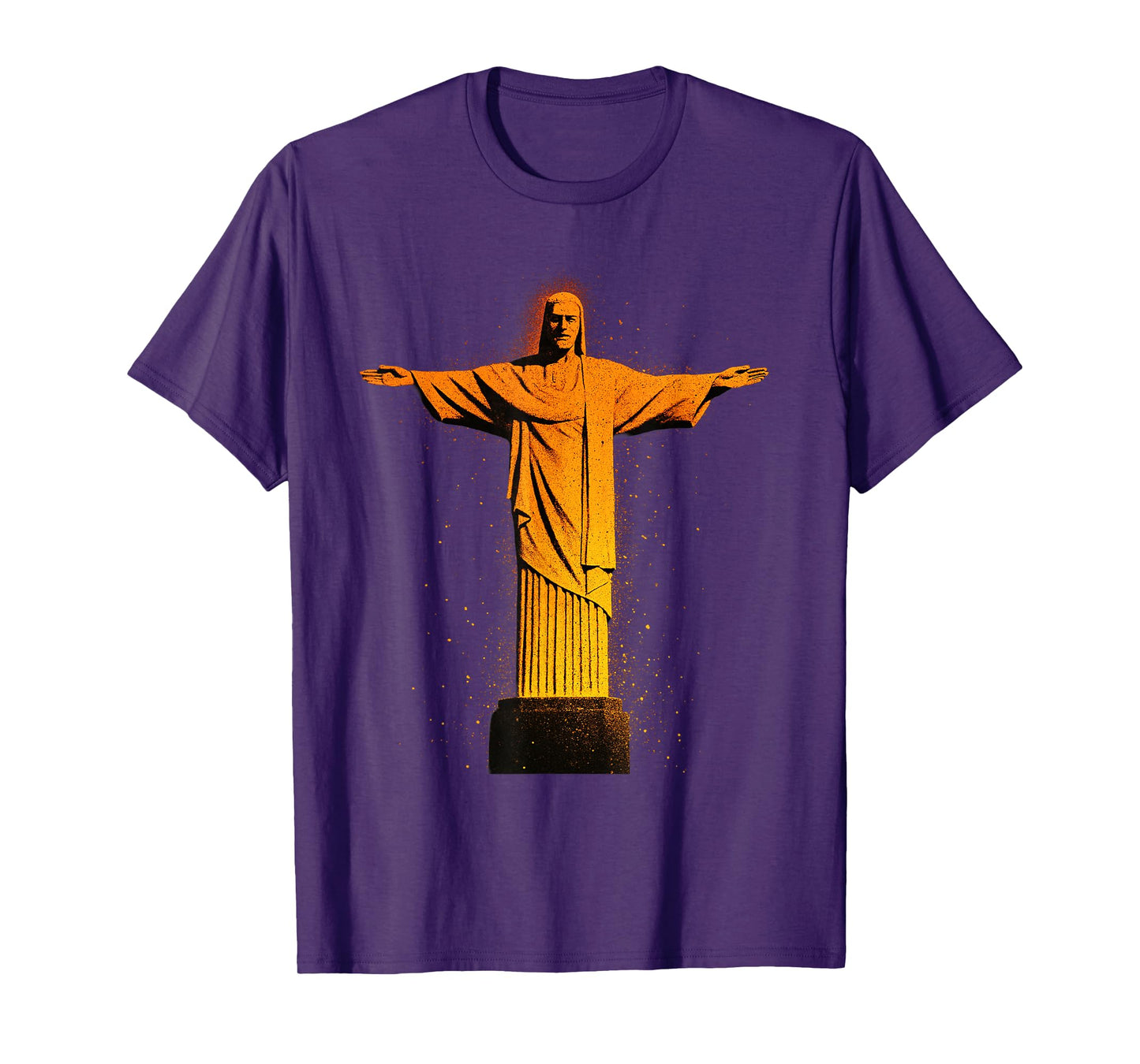 Christ The Redeemer Graffiti Artwork T-Shirt