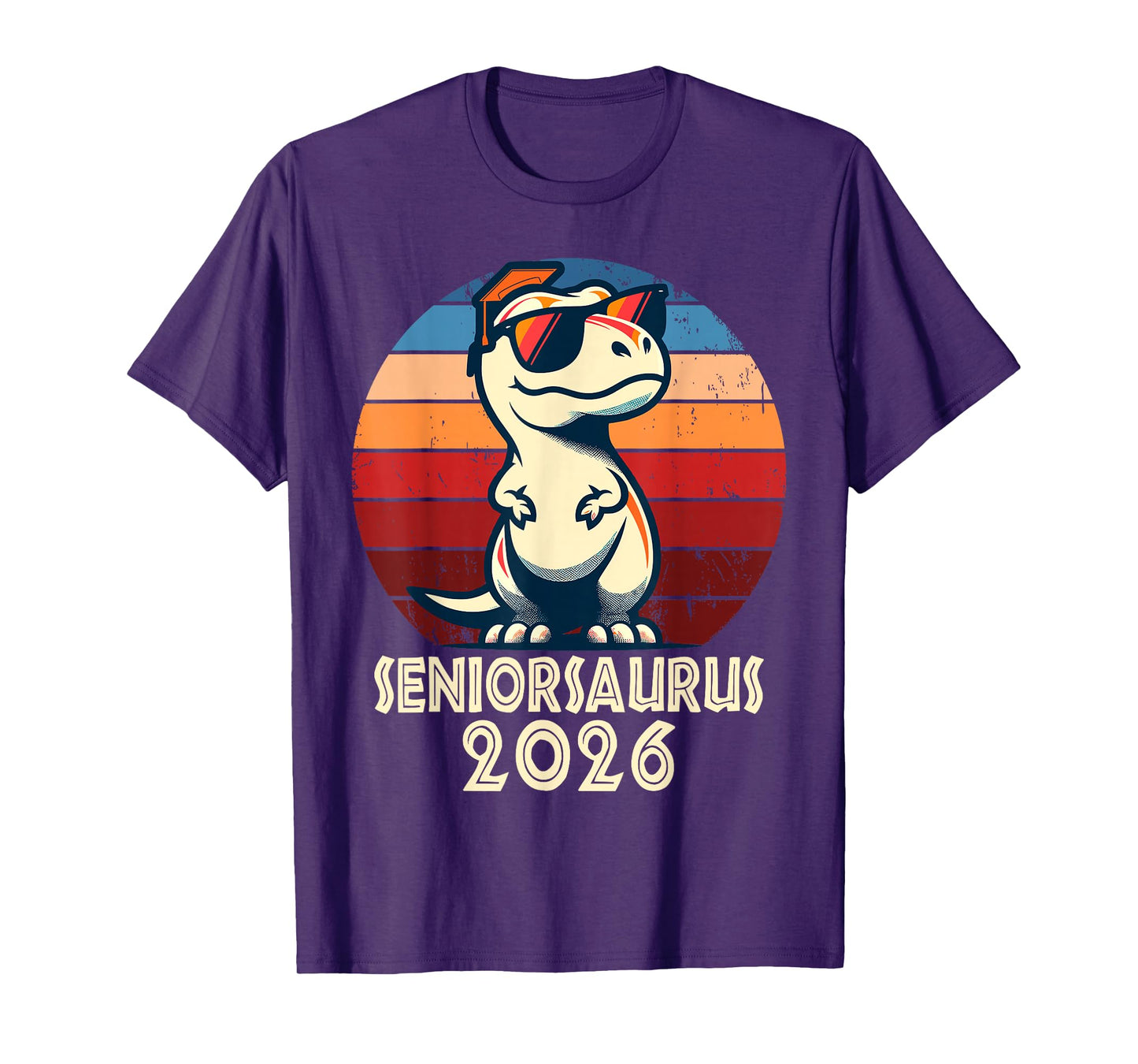 Retro Class of 2026 Men Women Funny Seniors T-Shirt