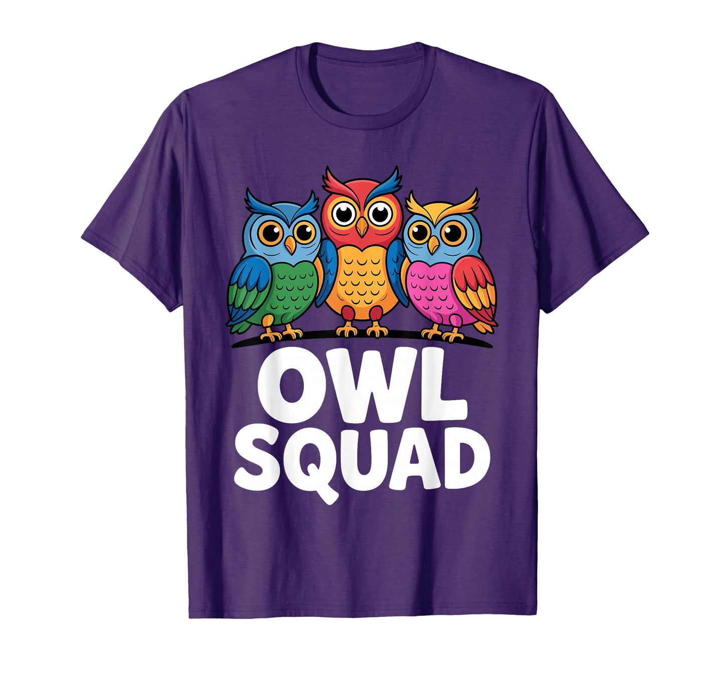 Cool Owl Design for Men Women Kids Bird Animal Owl Lovers T-Shirt