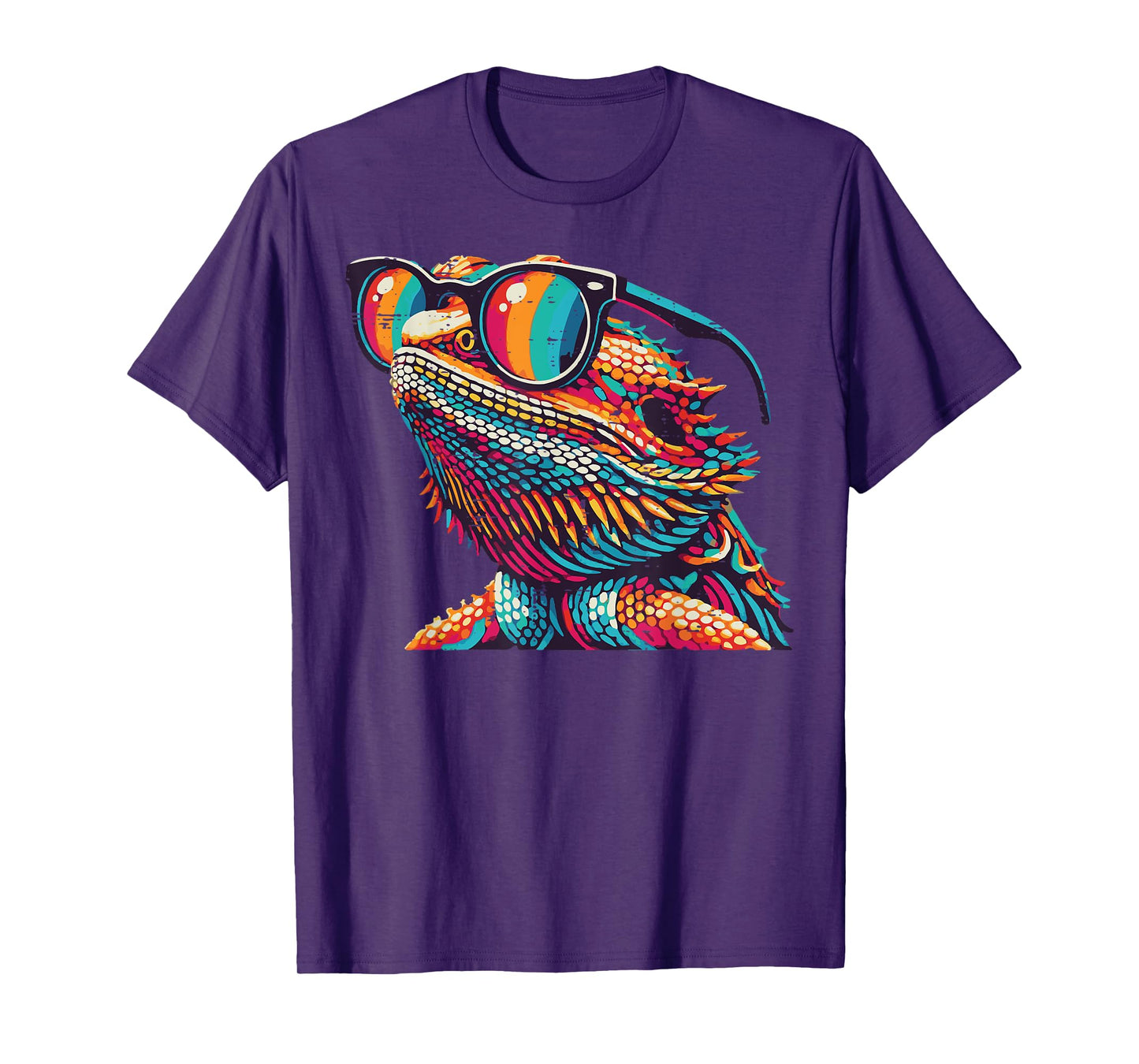 Bearded Dragon Sunglasses Funny Beardie Lizard Women Men Kid T-Shirt