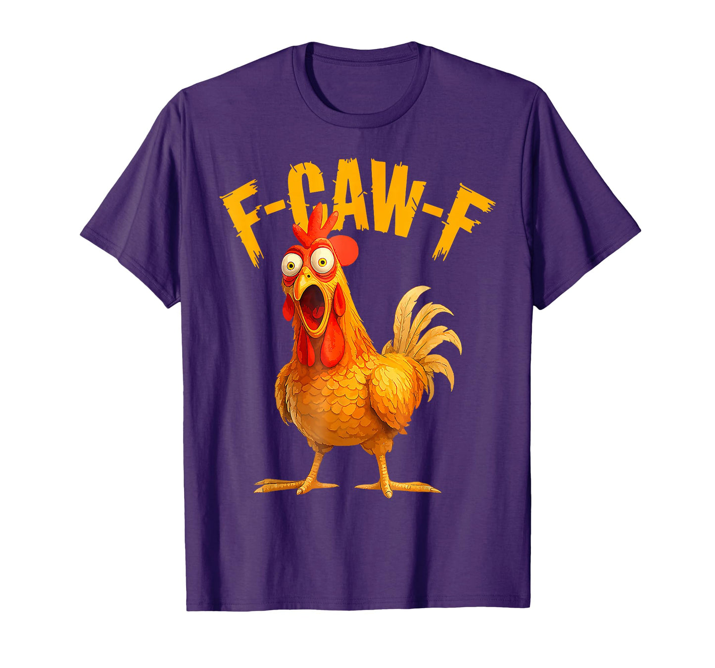 F Caw F Rooster Funny Bird Fcawf Chicken Whisperer Fawk Off T-Shirt