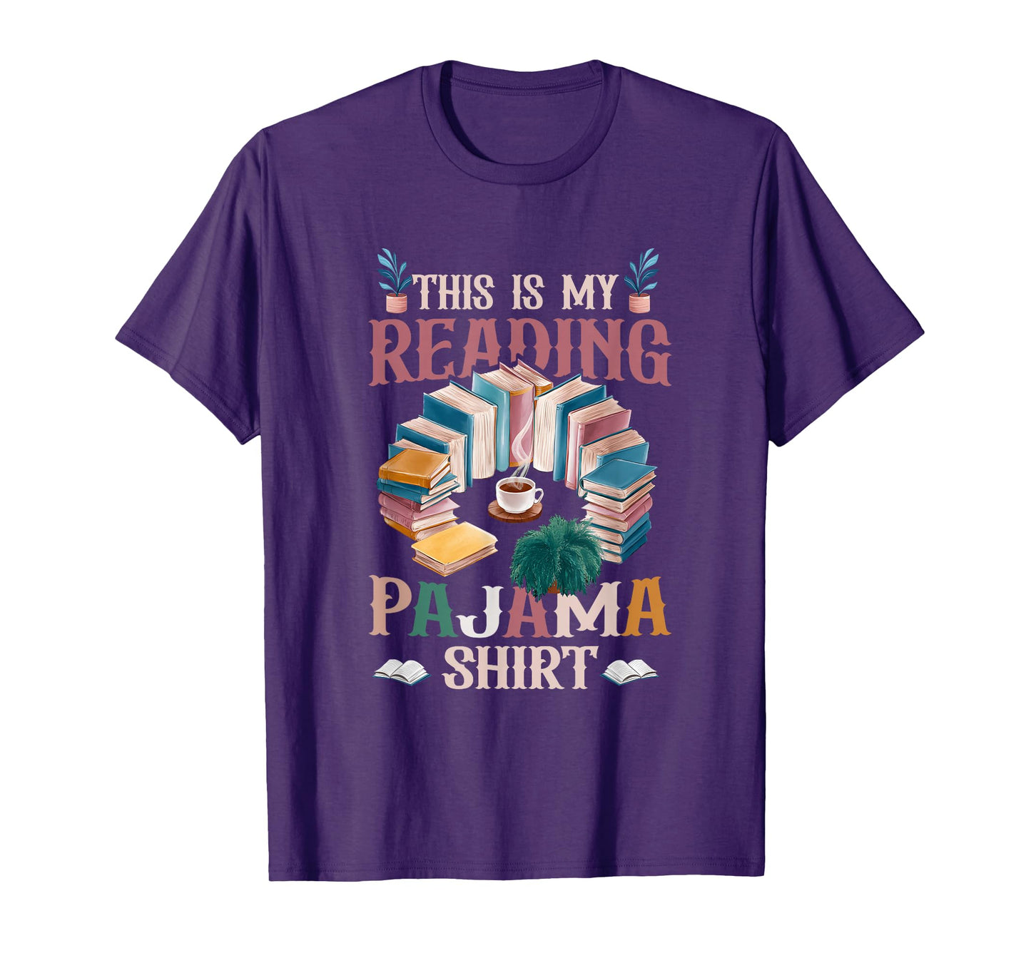 Book And Pajama This Is My Reading Pajama Bedtime Reading T-Shirt
