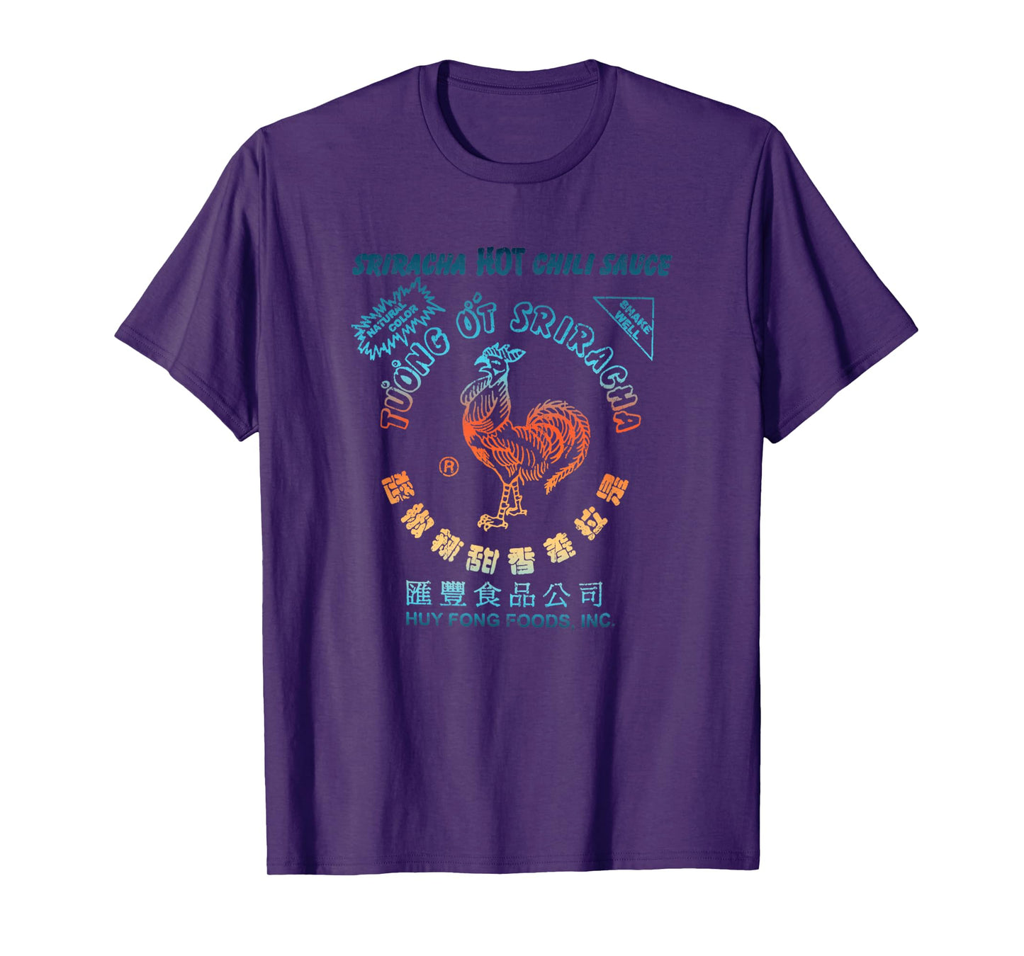 Vintage Funny Sriracha Hot Chili Sauce Gift T-Shirt