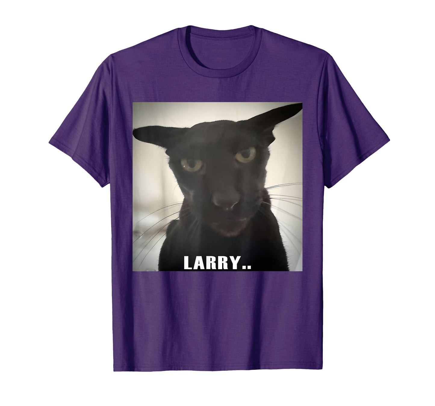 Evil Larry Meme Larry Cat Meme Cursed Memes Brainrot Memes T-Shirt