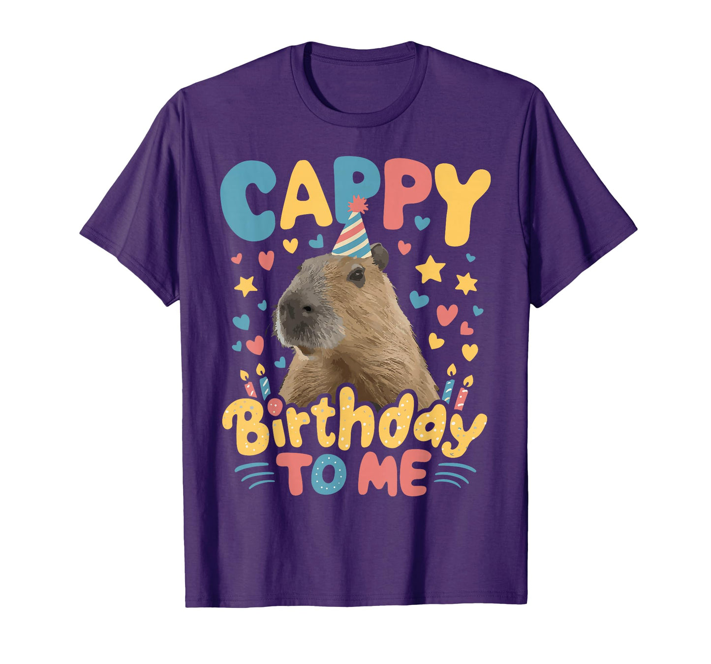 Cappy Birthday To Me Capy Birthday T-Shirt