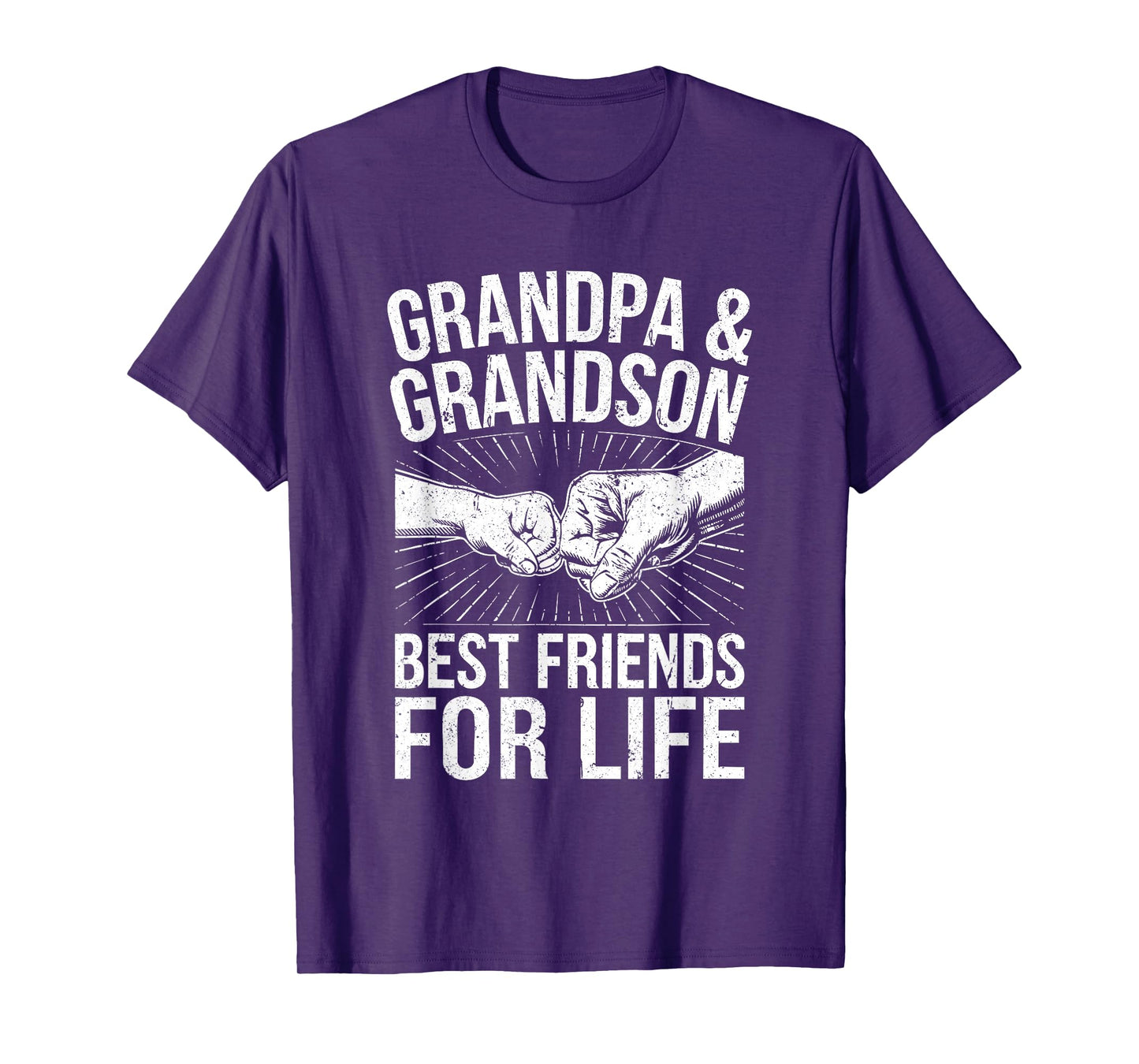 Grandpa And Grandson Best Friends For Life Shirt Matching T-Shirt