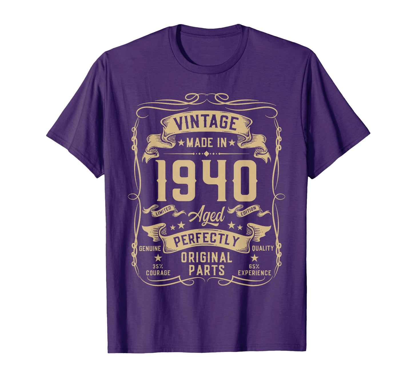 Vintage 1940 85yr 85th Birthday Gifts for Men 85 Years Old T-Shirt