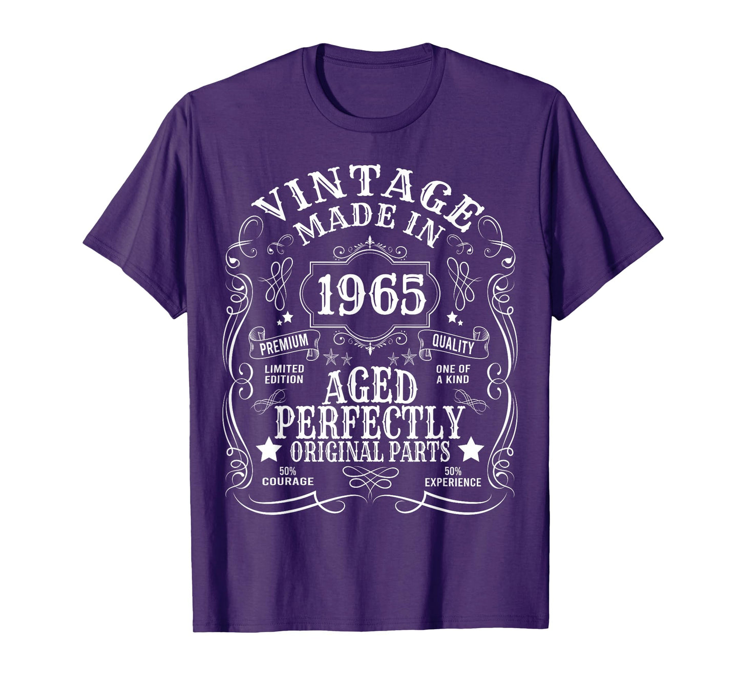 60th Birthday Man Woman 60 Years 1965 Decorative Funny Gift T-Shirt