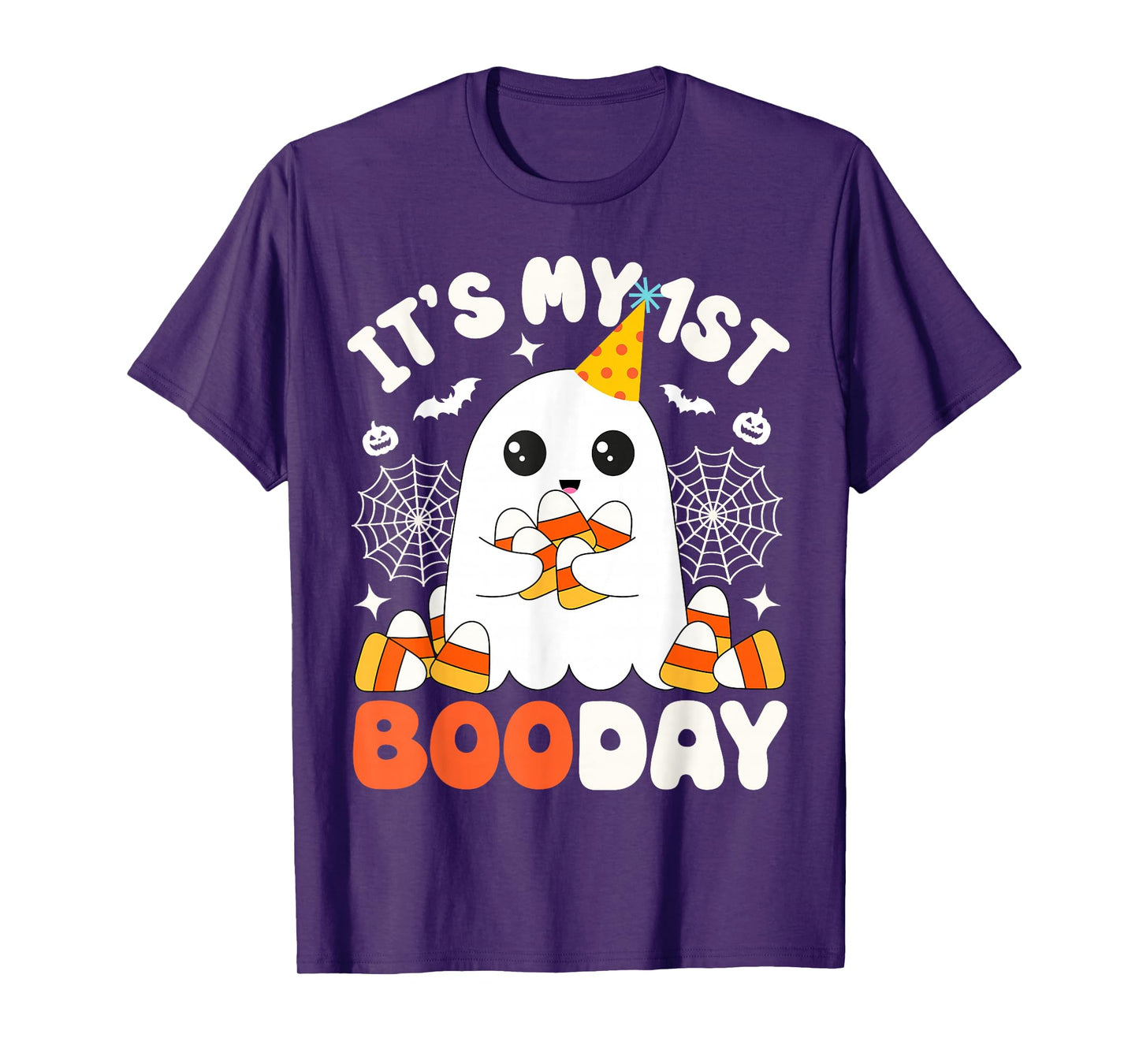 It's My 1st Boo Day, Funny Halloween Ghost 1st Birthday Boy T-Shirt