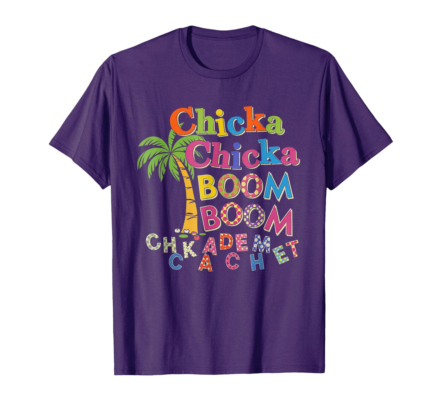 Chicka Boom Boom I'm Glad To See You 1st Day Of School squad T-Shirt