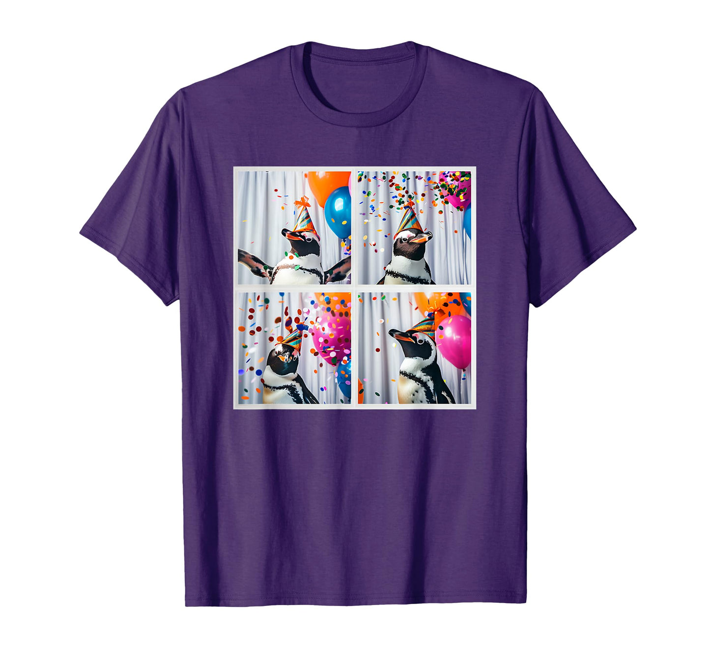 Birthday Celebration Zoo Penguin T-Shirt