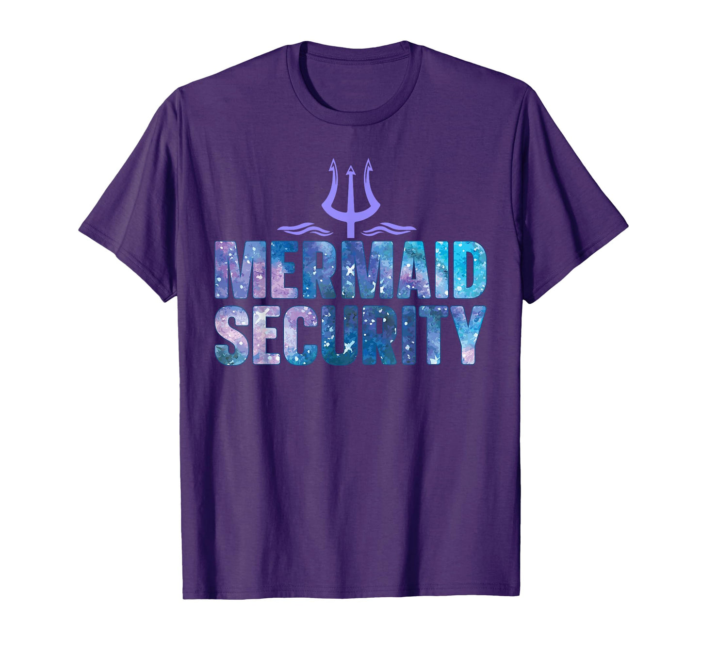 Mermaid Security Funny Dad Mermaid Family Mermaid Squad T-Shirt