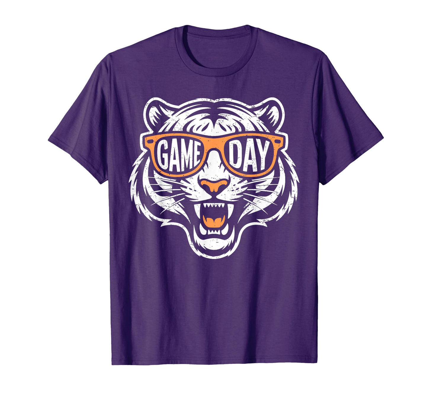 Retro Game Day Tiger T-Shirt