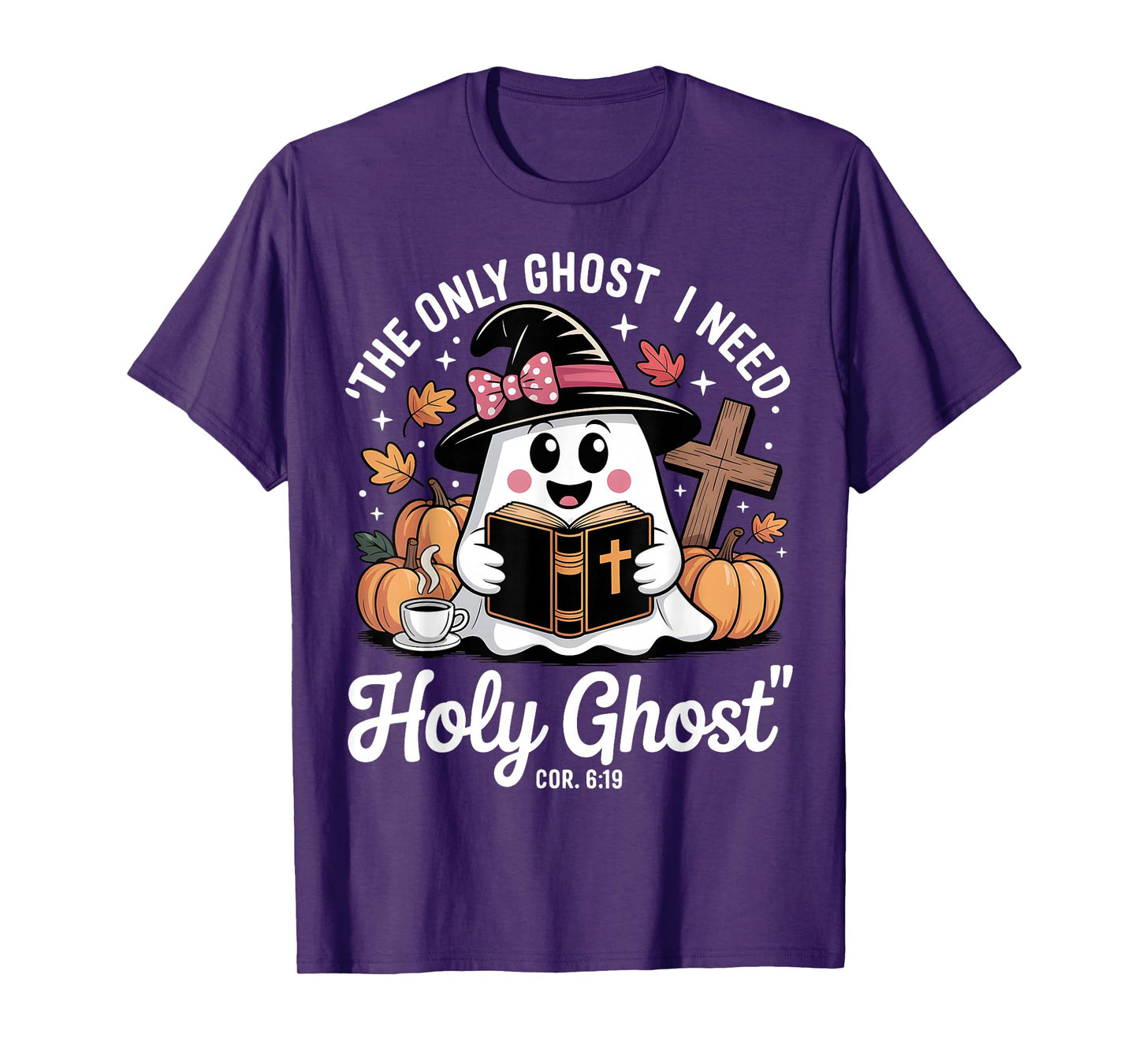 Ain't No Ghost Like The Holy Ghost Jesus Christian Halloween T-Shirt
