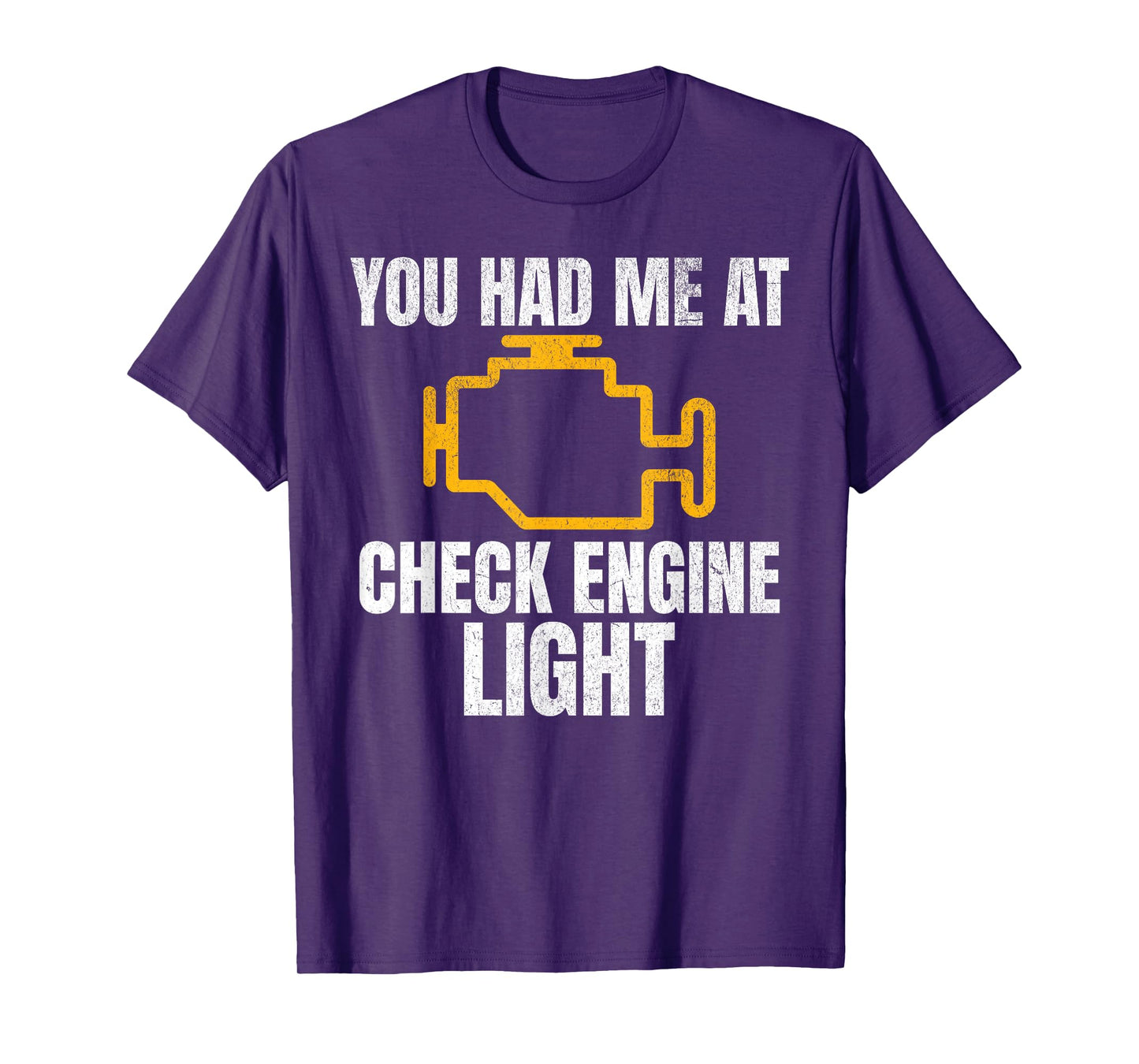 Funny Mechanic Check Engine Light Car Auto Repair Garage T-Shirt
