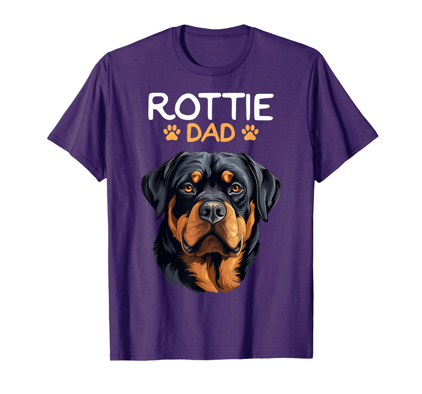 Rottie Dad Rottweiler Dog T-Shirt