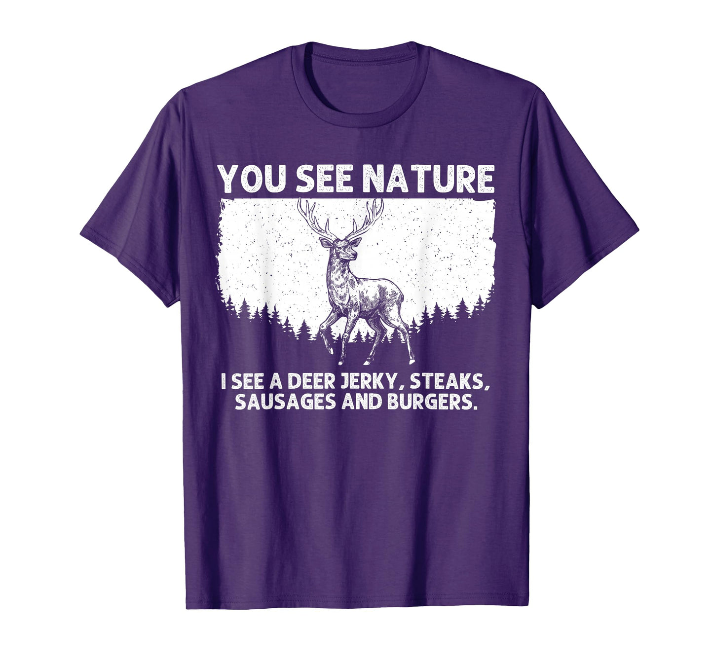 Deer Hunting Art for Men Women Wildlife Hunter Deer Hunting T-Shirt