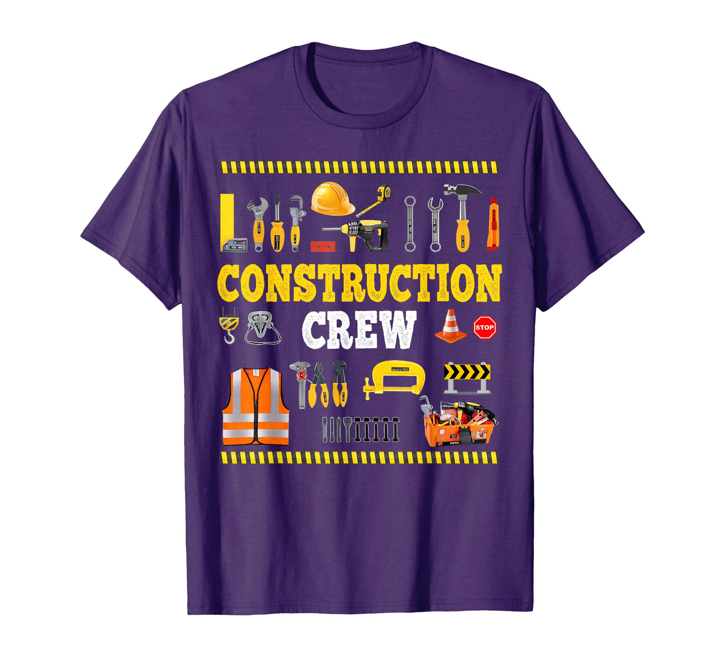 Construction Crew Building Home Repair Hand Tools B-day Boy T-Shirt